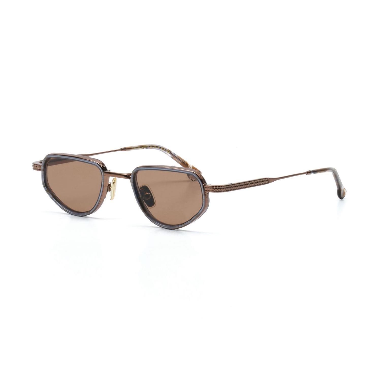 Kilian Buio C4 49 Unisex Geometrik Bronz Metal Güneş Gözlüğü