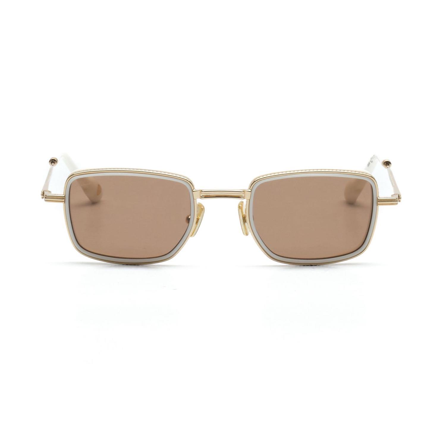 Kilian Calma C3 53 Unisex Dikdörtgen Gold Metal Güneş Gözlüğü