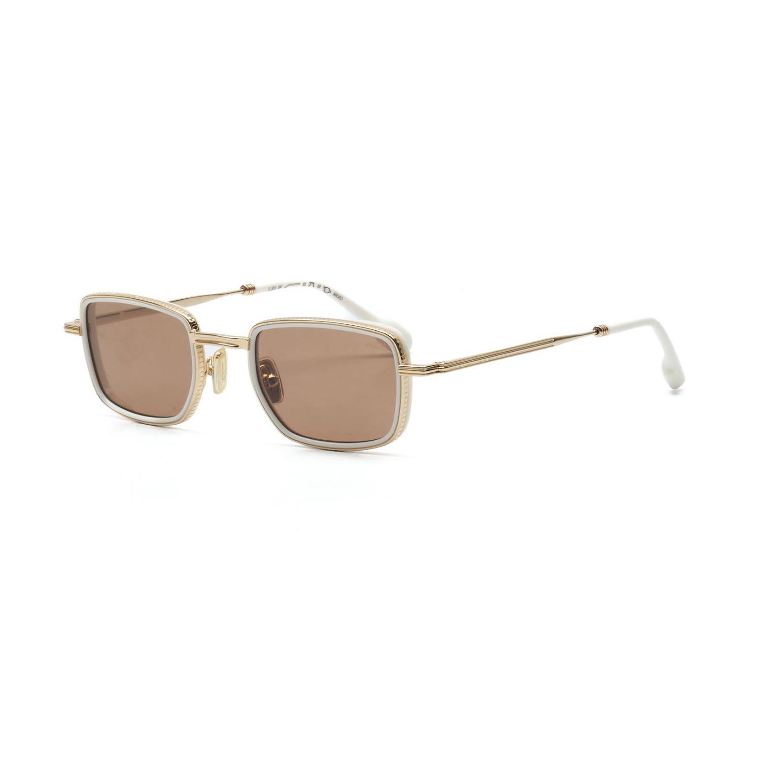 Kilian Calma C3 53 Unisex Dikdörtgen Gold Metal Güneş Gözlüğü