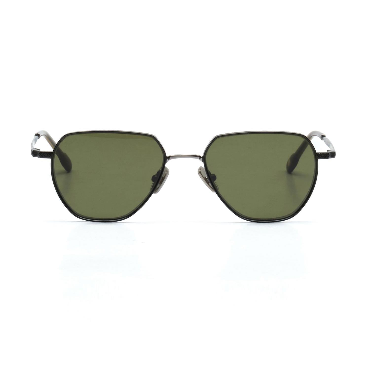 Kilian Durovole C3 53 Unisex Siyah Geometrik Siyah Metal Güneş Gözlüğü