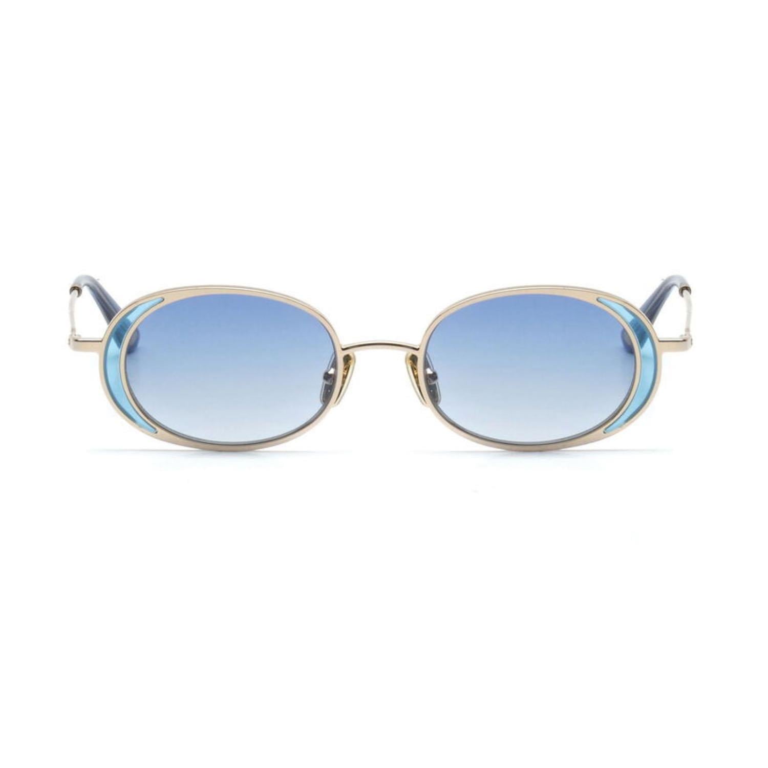 Kilian Ellisse C4 50 Kadın Oval Gri Metal Güneş Gözlüğü