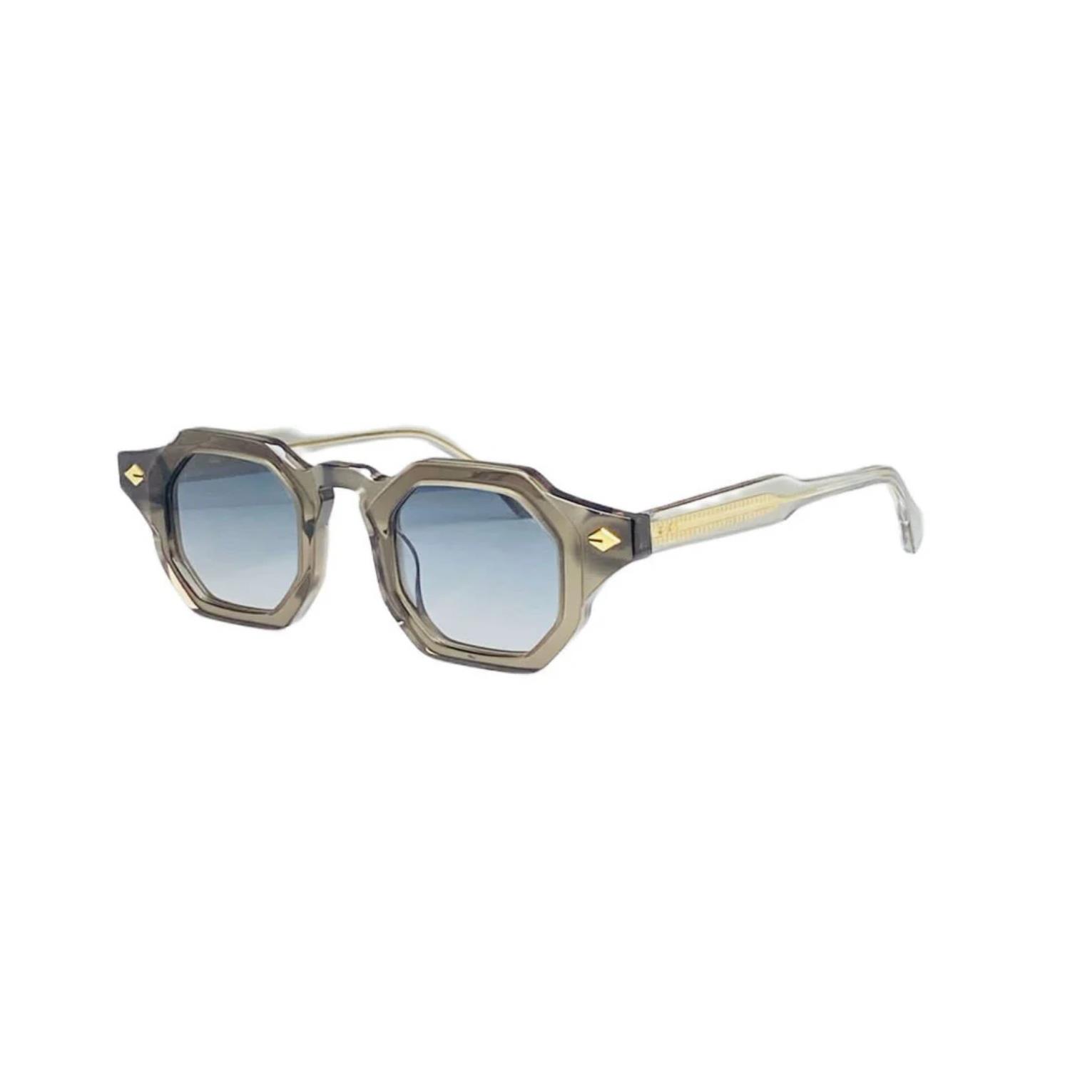 Kilian Eta C3 42 Unisex Geometrik Füme Şeffaf Kemik Güneş Gözlüğü