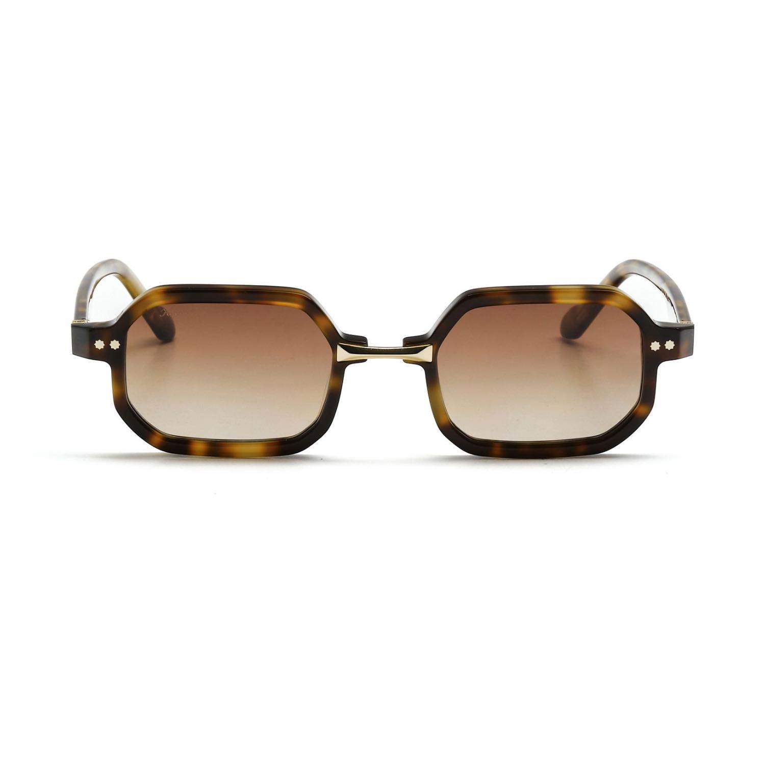 Kilian Fiorista C4 50 Unisex Kare Kırçıllı Kahverengi Kemik Güneş Gözlüğü