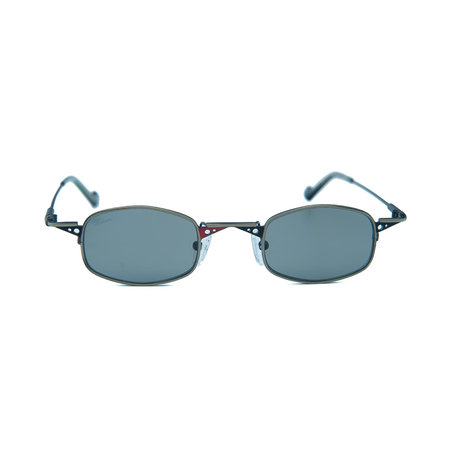 Kilian Leggero C3 44 Unisex Oval Gri Metal Güneş Gözlüğü