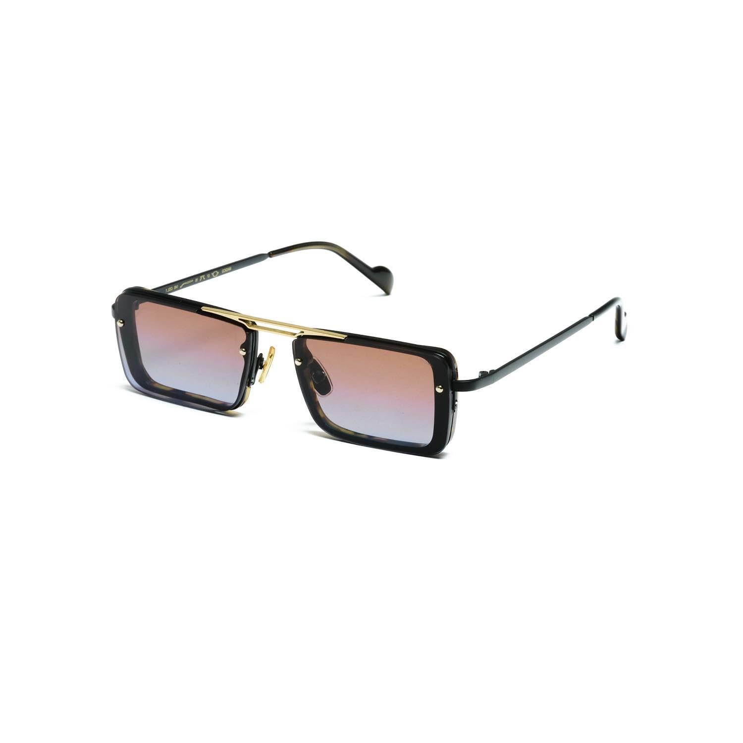 Kilian Magico C1 57 Unisex Dikdörtgen Gold Metal Güneş Gözlüğü