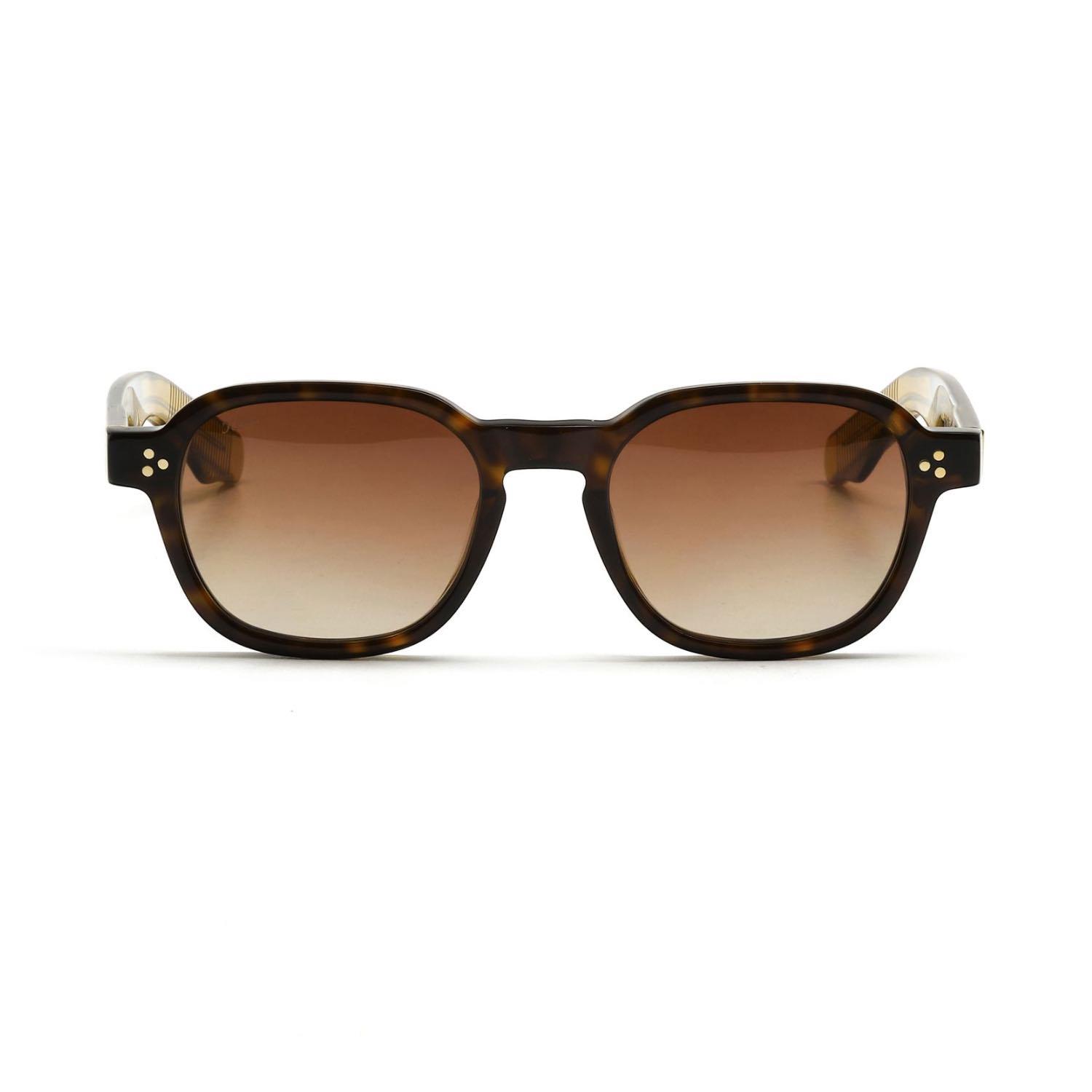 Kilian Ottone C4 51 Unisex Kare Siyah Kemik Güneş Gözlüğü