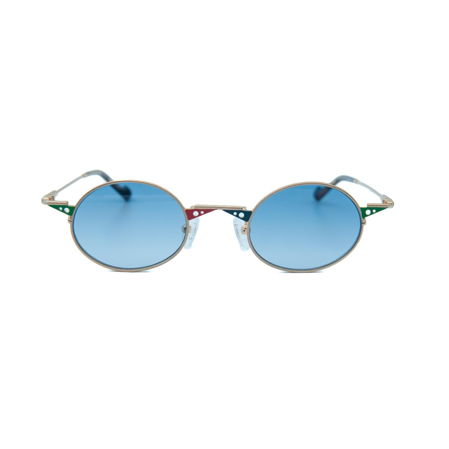 Kilian Pazzo C1 46 Kadın Oval Gold Metal Güneş Gözlüğü