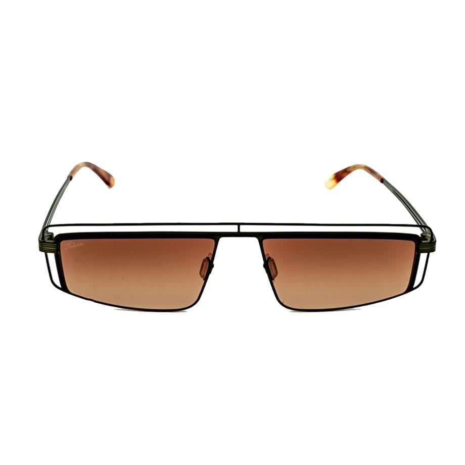 Kilian Puledro C3 54 Unisex Kahverengi Metal Dikdörtgen Güneş Gözlüğü