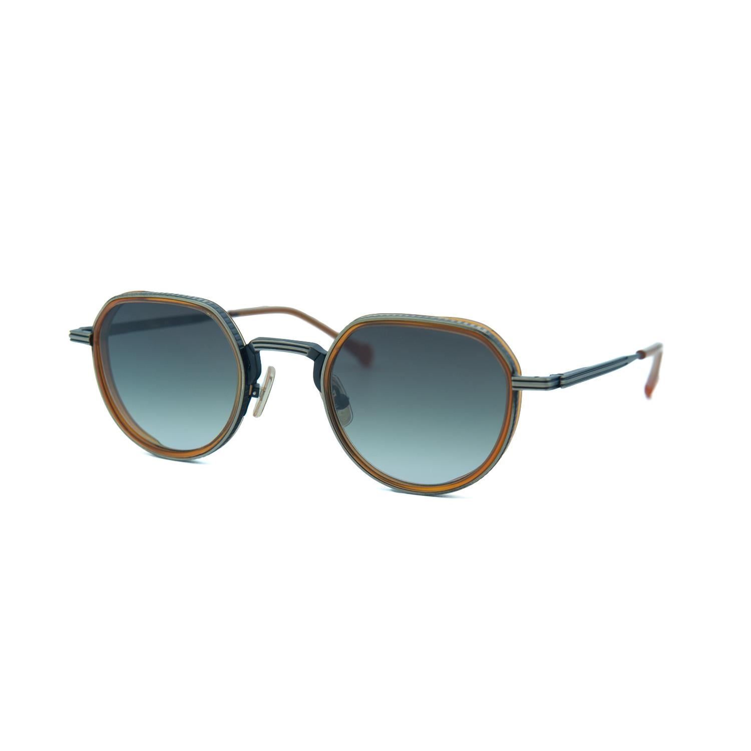 Kilian Rame C4 46 Unisex Yuvarlak Gri Metal Güneş Gözlüğü