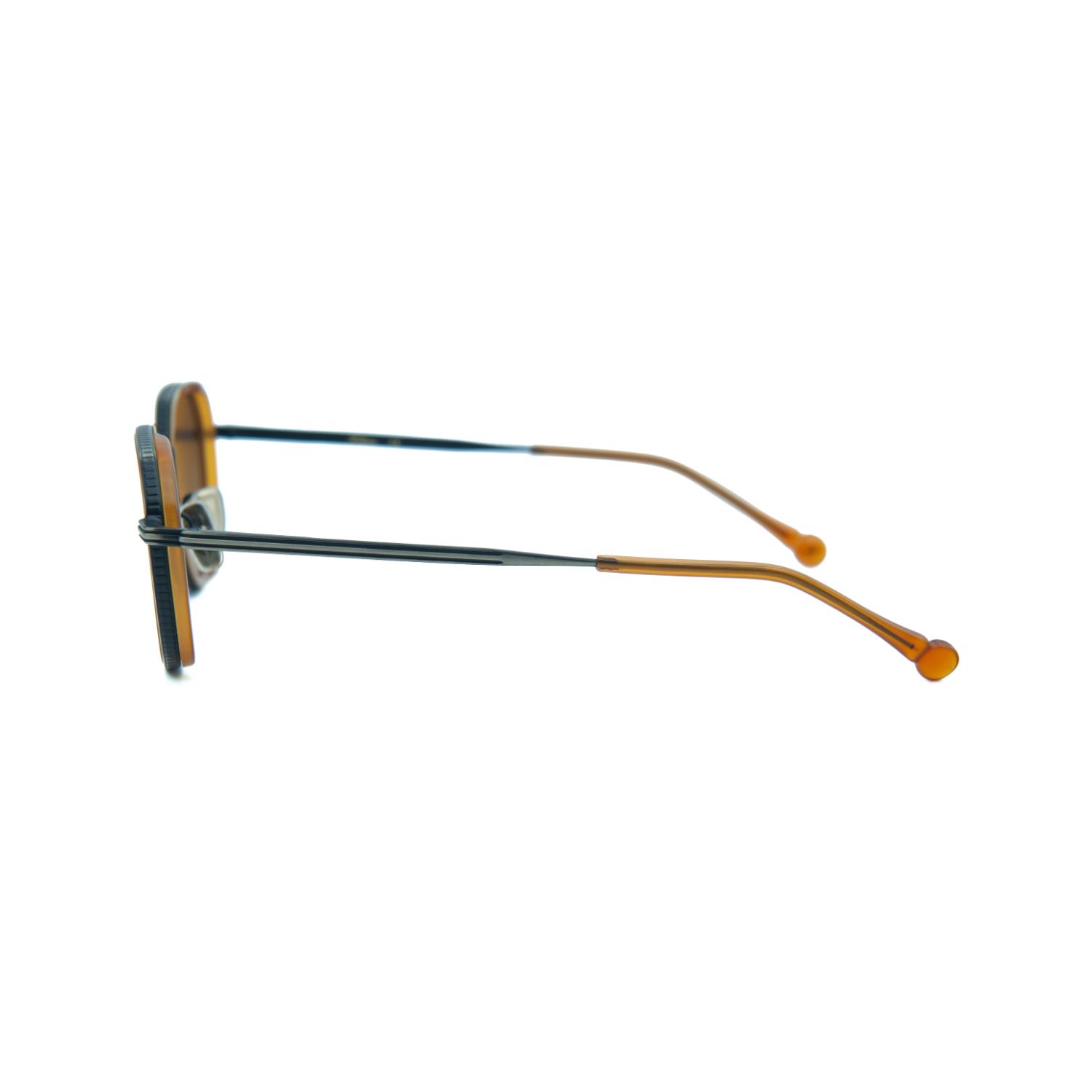 Kilian Rame C4 46 Unisex Yuvarlak Gri Metal Güneş Gözlüğü