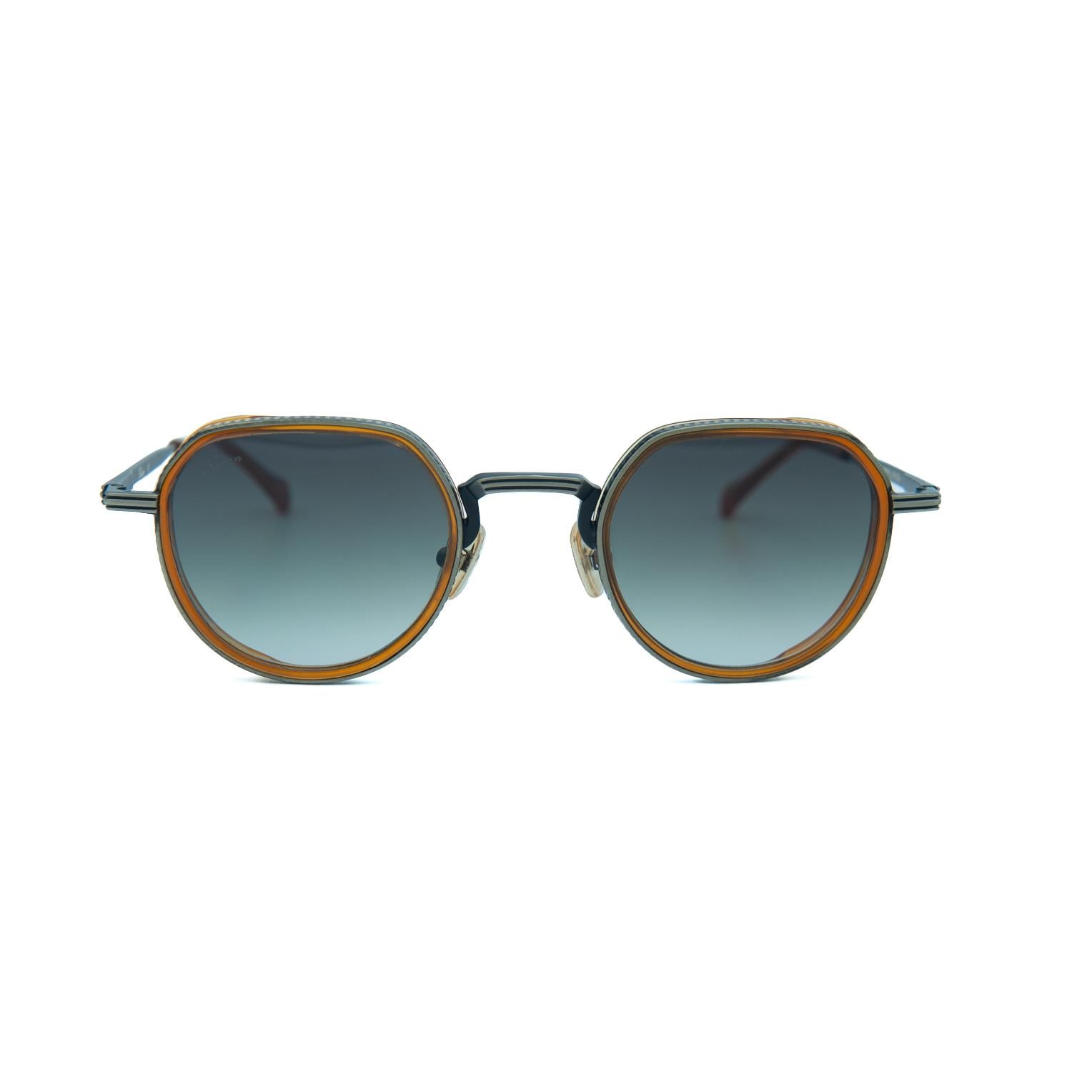 Kilian Rame C4 46 Unisex Yuvarlak Gri Metal Güneş Gözlüğü