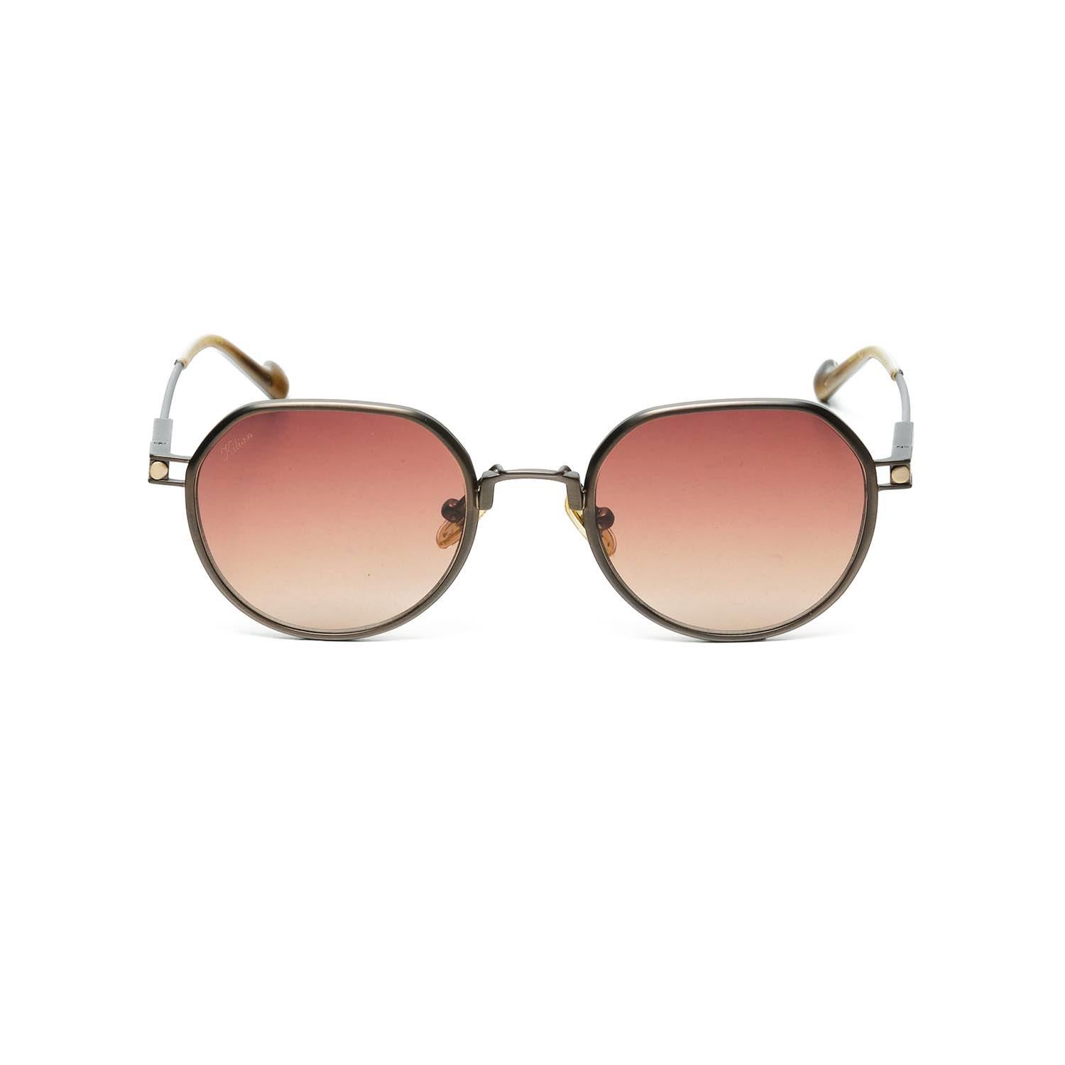 Kilian Rıgore C4 48 Unisex Oval Grı Metal Güneş Gözlüğü