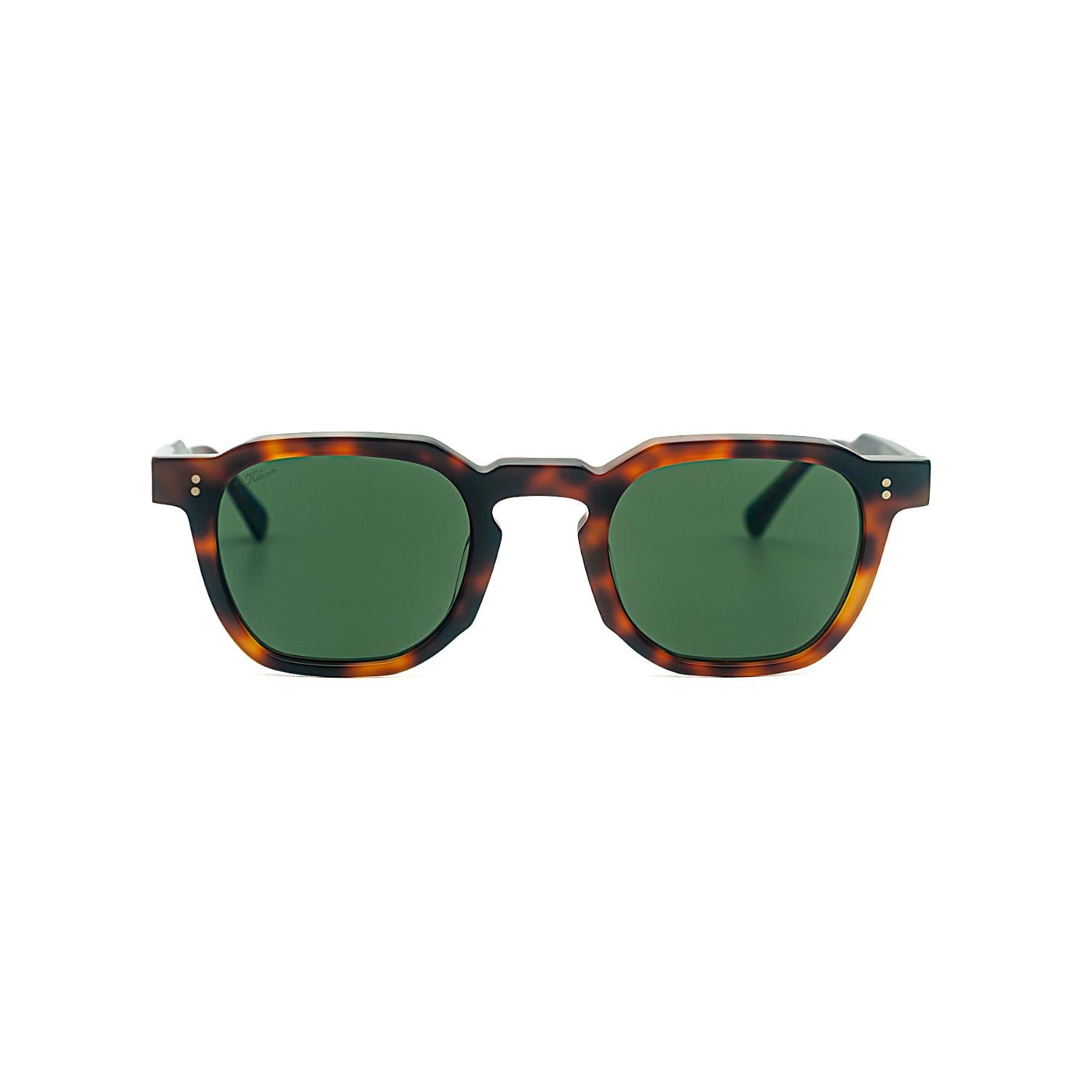 Kilian Roccia C3 48 Unisex Kare Kırçıllı Kahverengi Kemik Güneş Gözlüğü