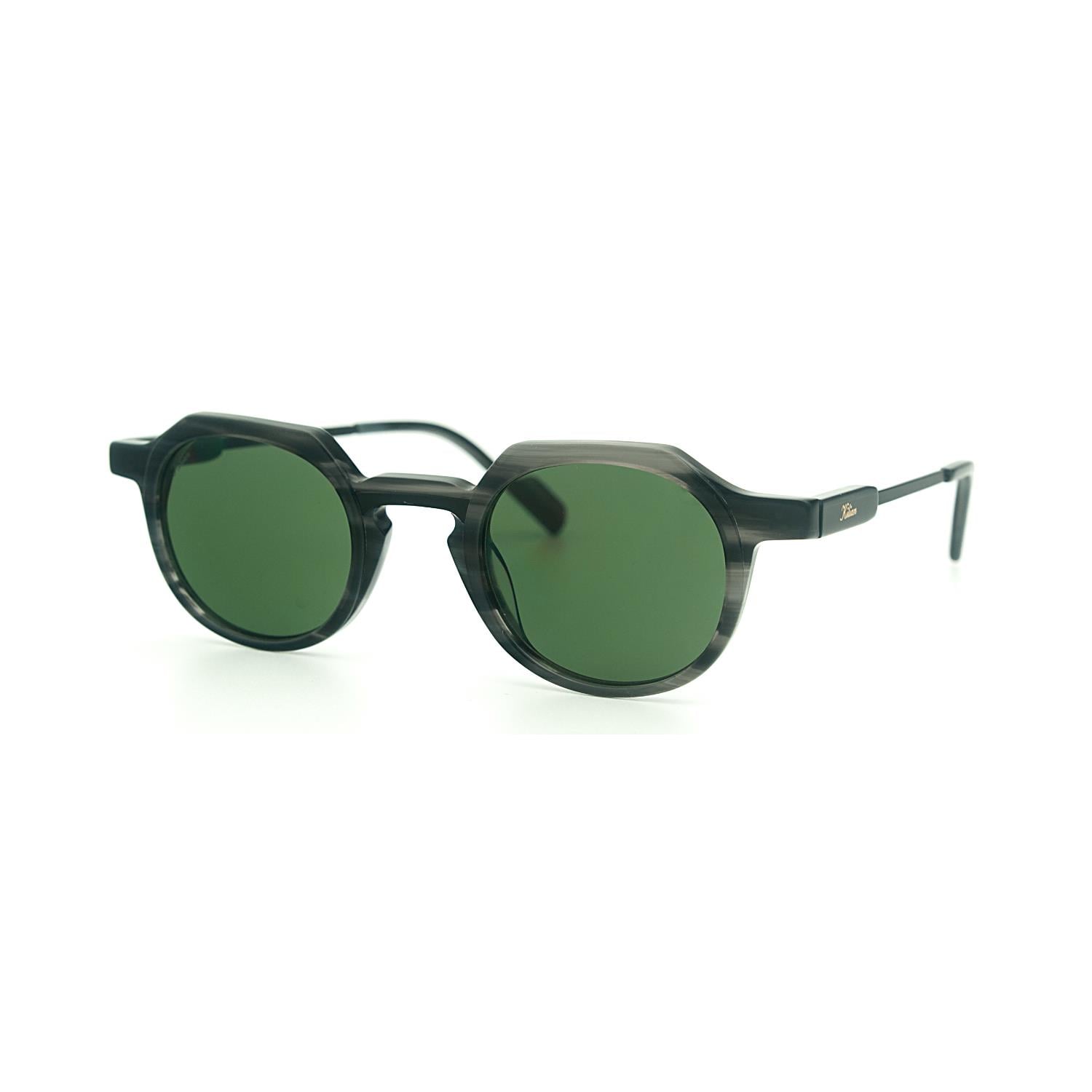 Kilian Ruby C13 46 Unisex Geometrik Füme Kemik Güneş Gözlüğü