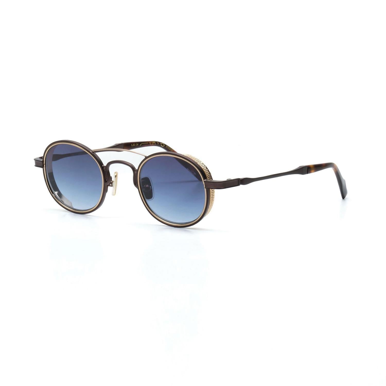 Kilian Serenita C3 47 Unisex Oval Siyah Metal Güneş Gözlüğü