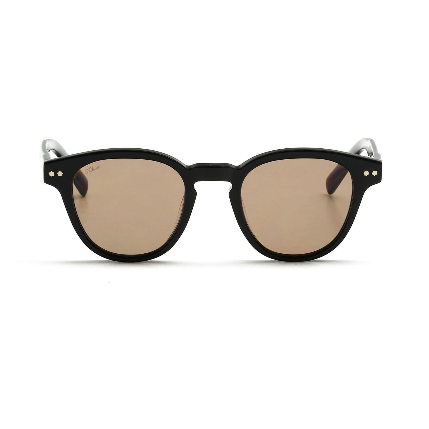 Kilian Serra C2 48 Unisex Oval Siyah Kemik Güneş Gözlüğü