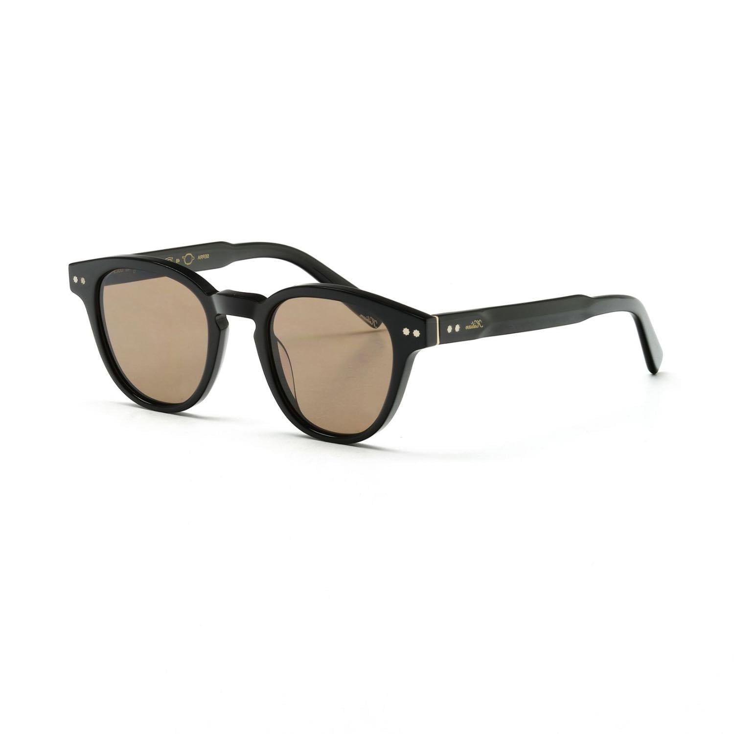 Kilian Serra C2 48 Unisex Oval Siyah Kemik Güneş Gözlüğü
