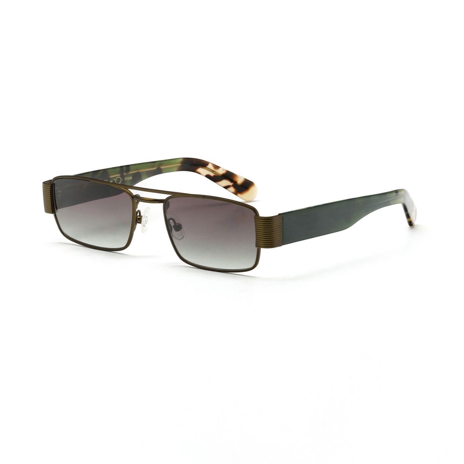 Kilian Sesto C3 54 Unisex Dikdörtgen Yeşil Metal Güneş Gözlüğü