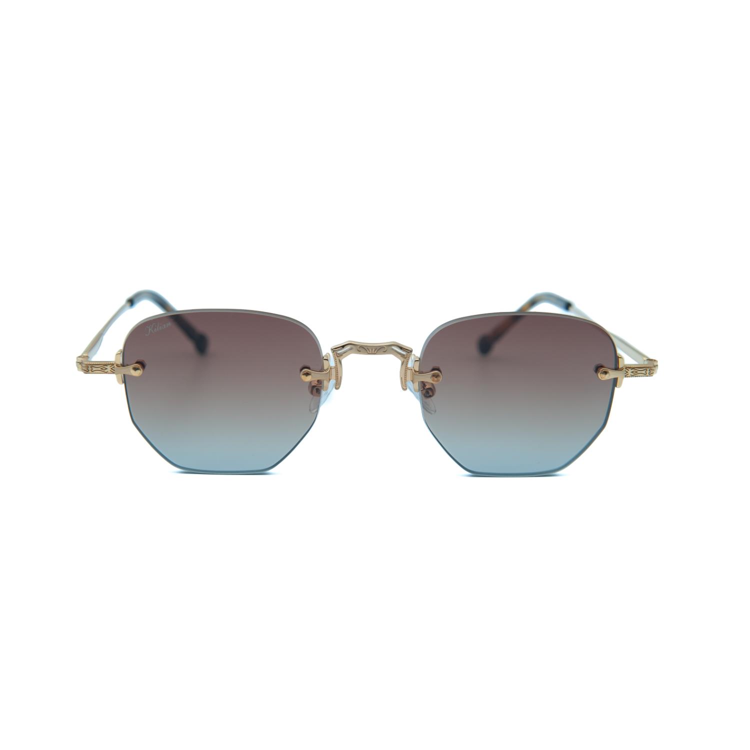 Kilian Soldato C3 47 Unisex Geometrik Çerçevesiz Güneş Gözlüğü