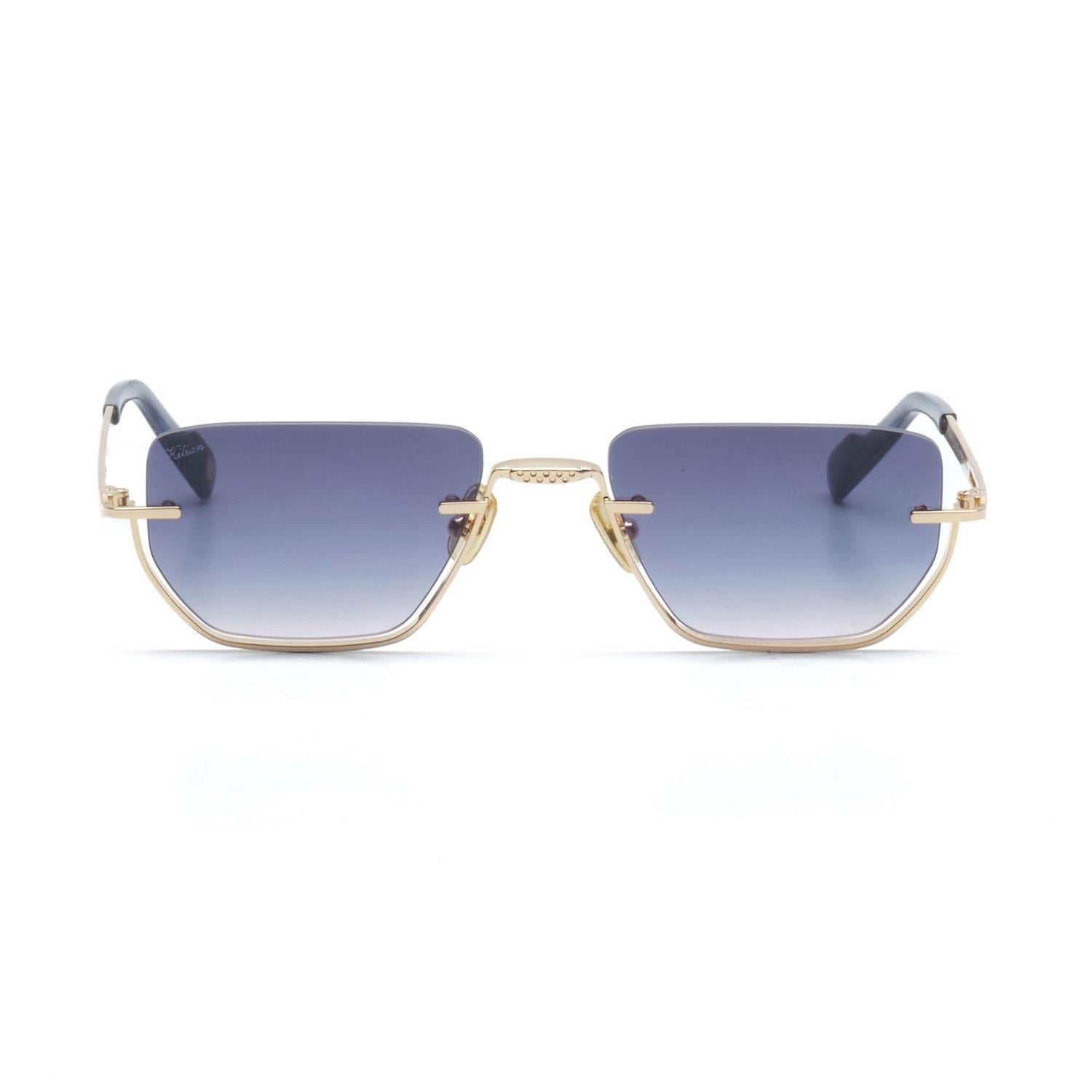 Kilian Tremante C1 53 Unisex Geometrik Gold Metal Güneş Gözlüğü