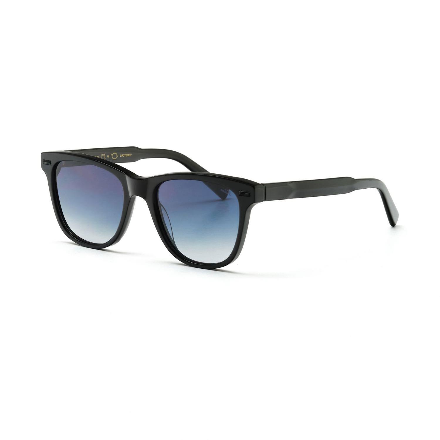 Kilian Venditore C1 54 Unisex Oval Siyah Kemik Güneş Gözlüğü