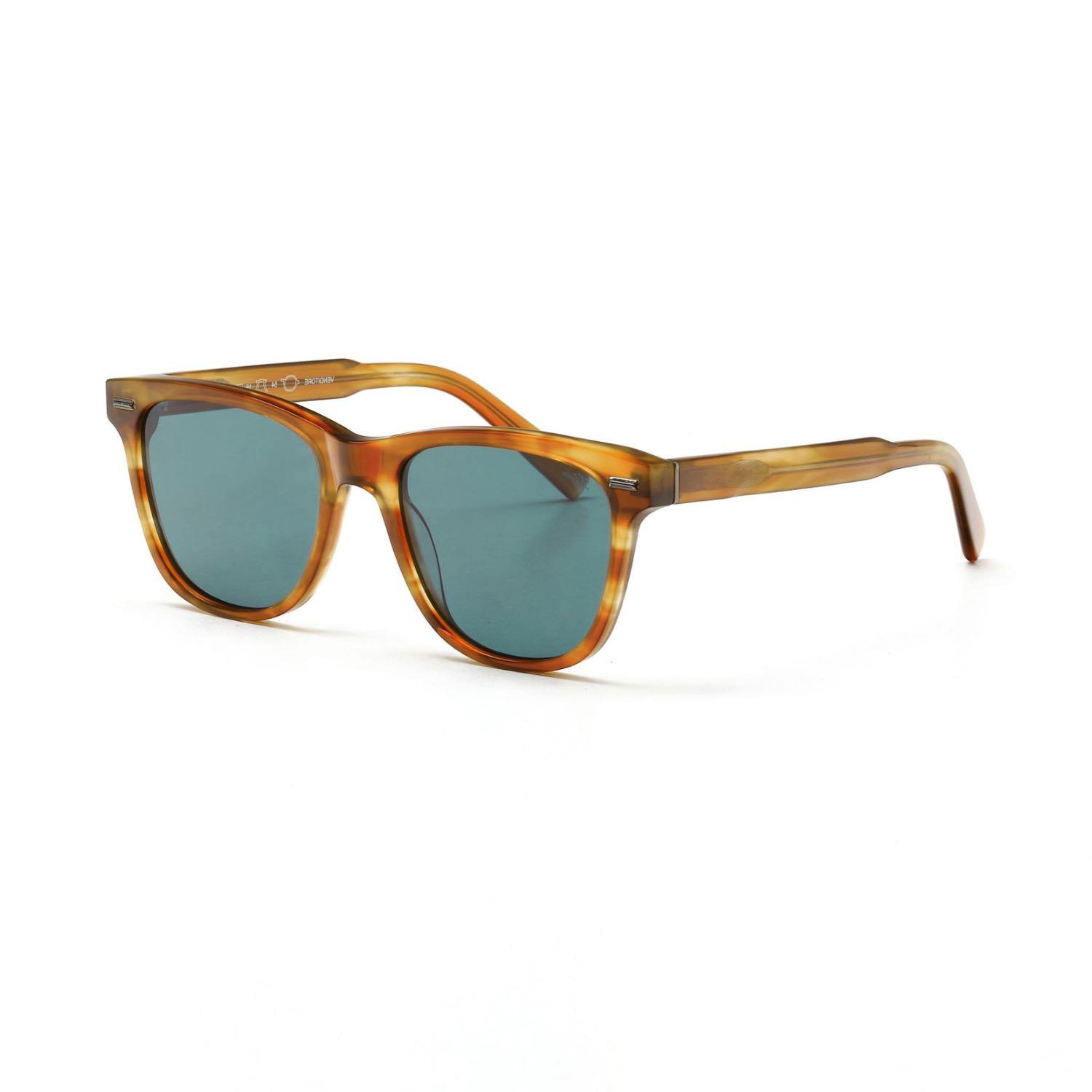 Kilian Venditore C4 54 Unisex Oval Kırçıllı Kahverengi Kemik Güneş Gözlüğü