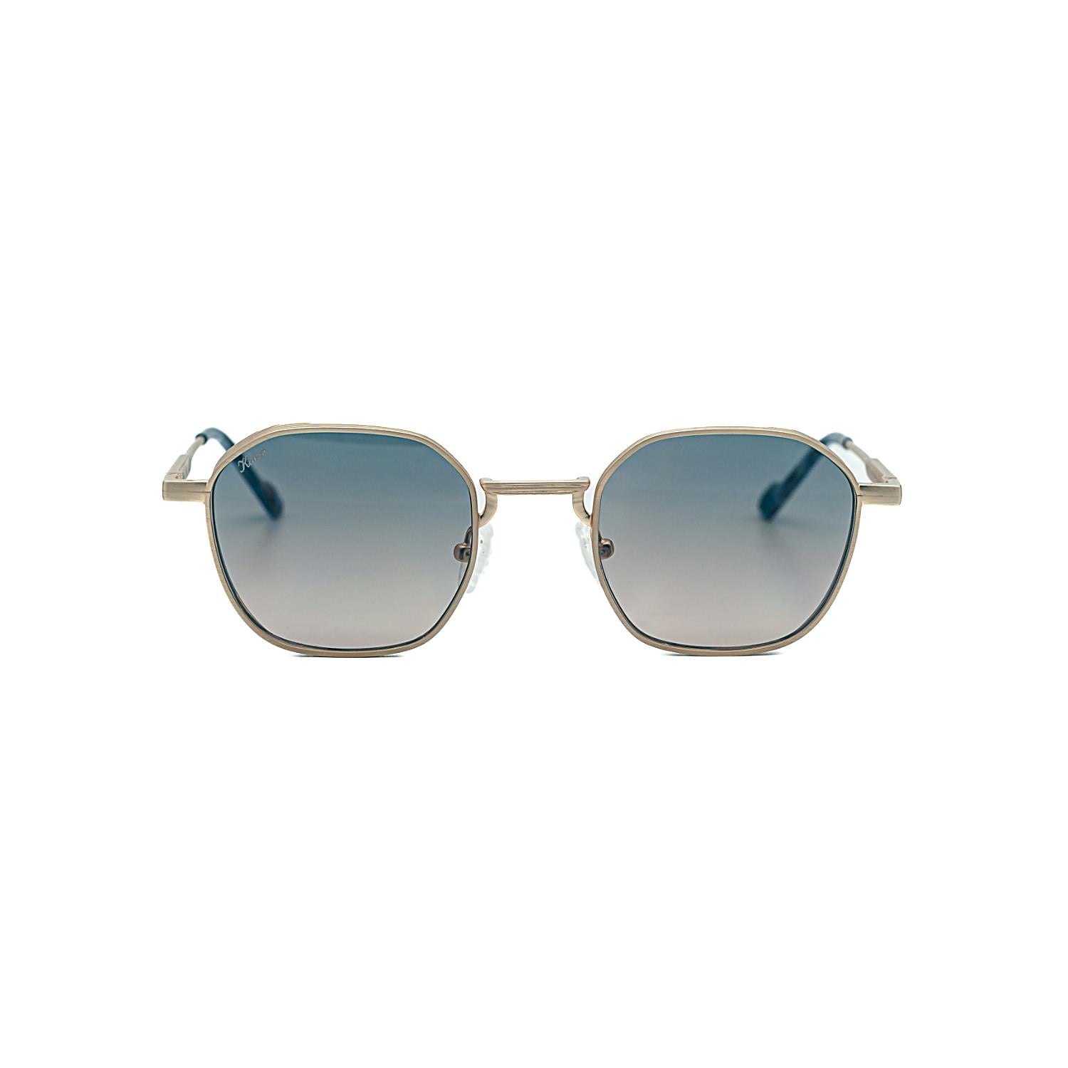 Kilian Volpe C4 49 Unisex Geometrik Mat Altın Metal Güneş Gözlüğü