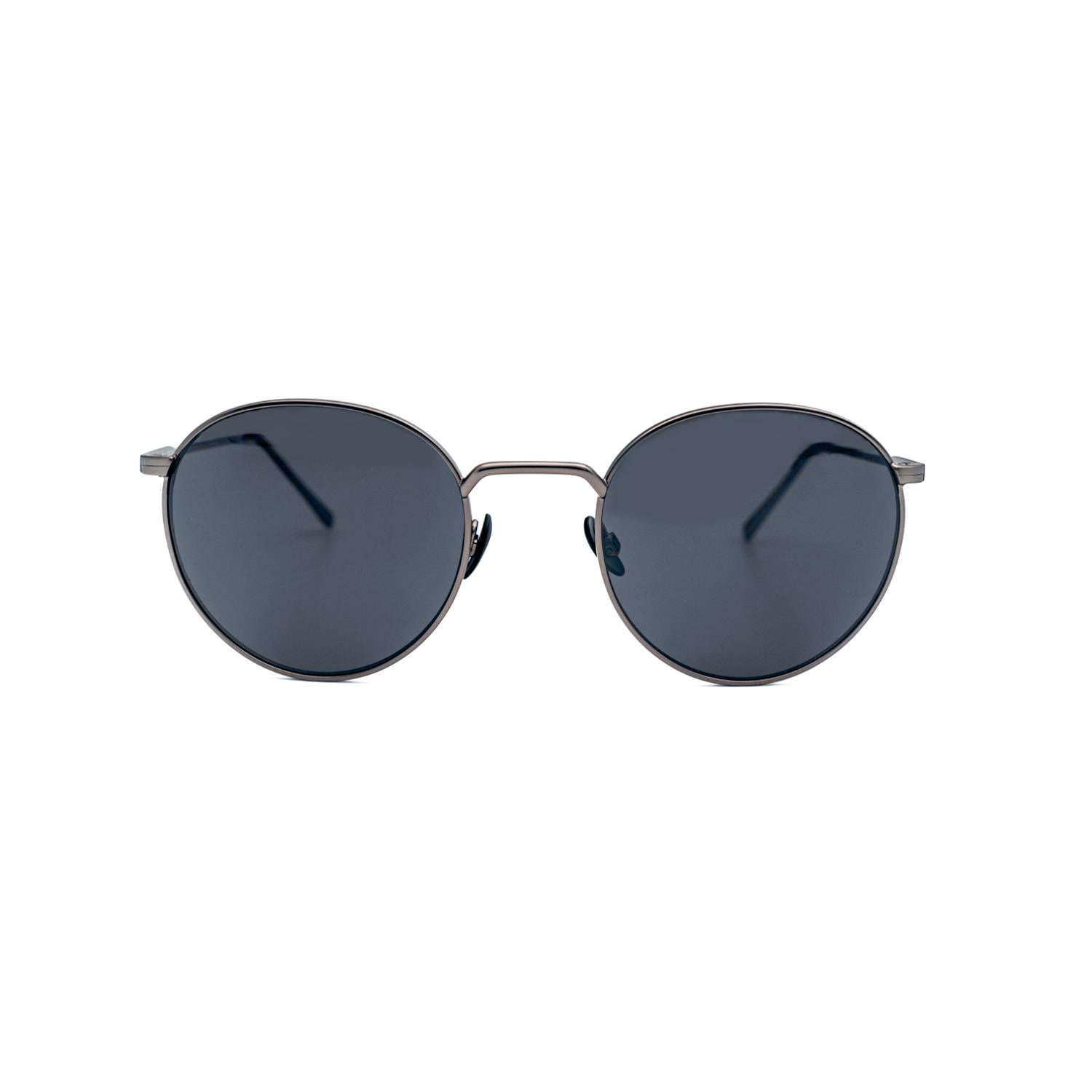 Lacoste L 197S 033 50 Unisex Yuvarlak Füme Metal Güneş Gözlüğü