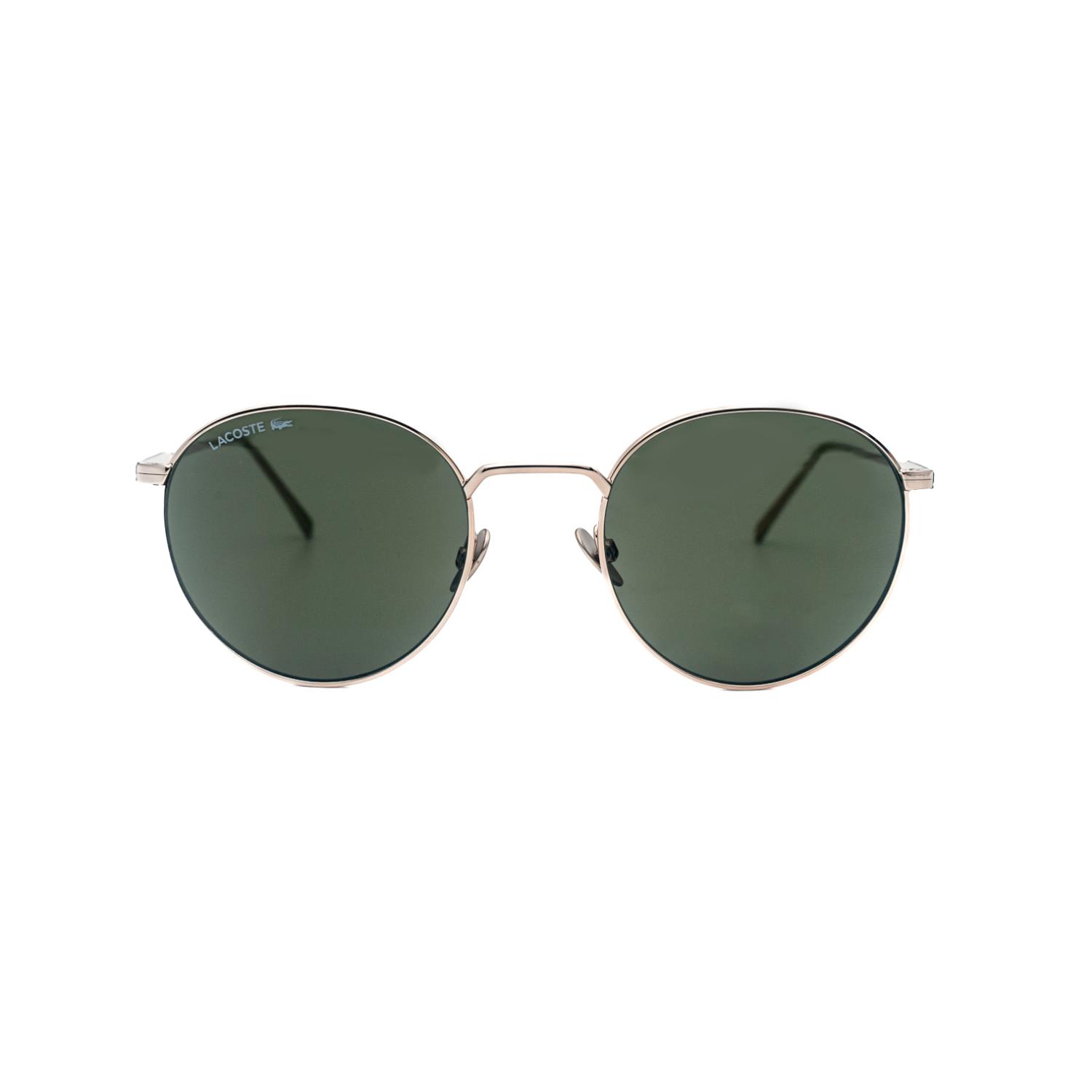 Lacoste L 197S 757 50 Unisex Yuvarlak Gold Metal Güneş Gözlüğü