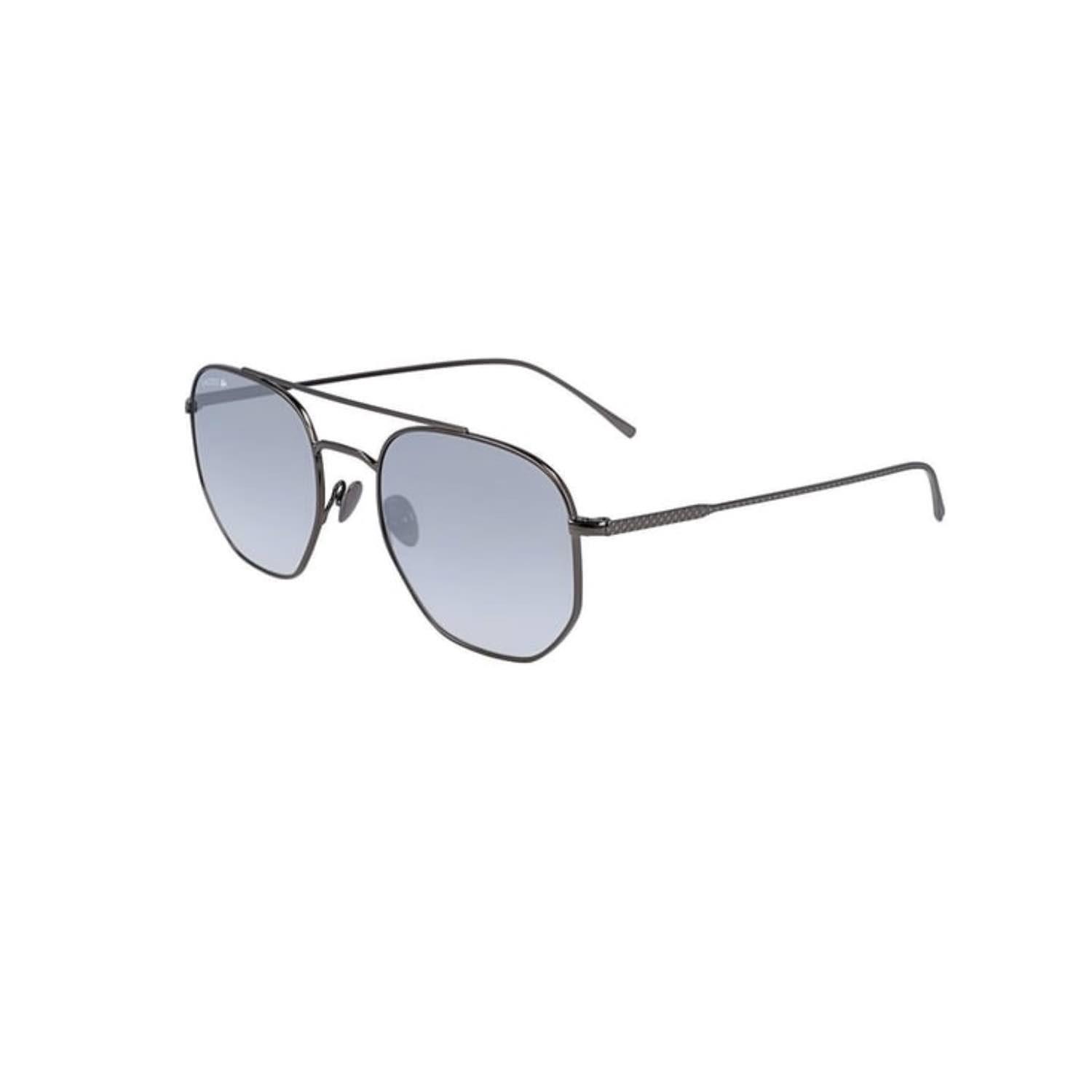 Lacoste L 210S 024 54 Unisex Geometrik Füme Metal Güneş Gözlüğü