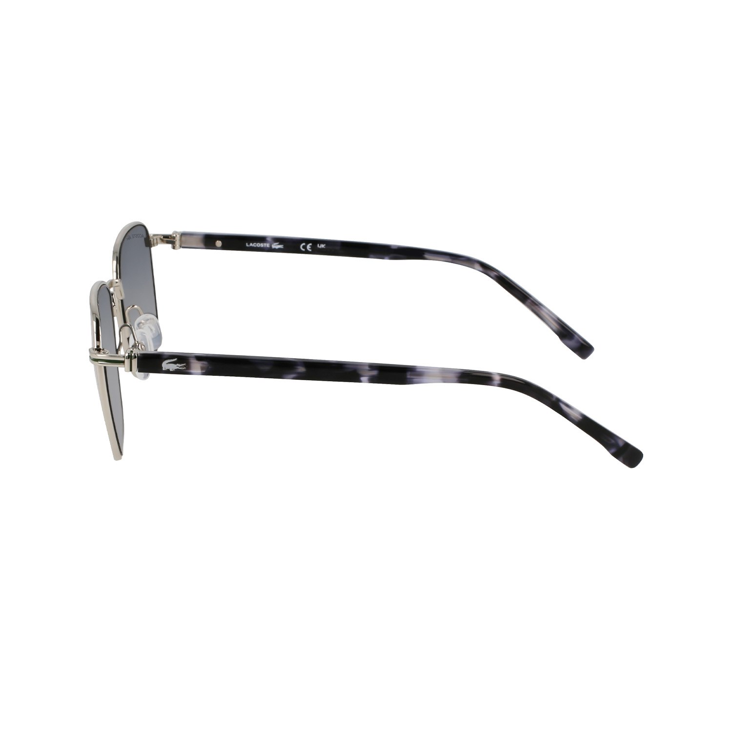 Lacoste L 265S 038 53 Erkek Kare Gun Metal Güneş Gözlüğü