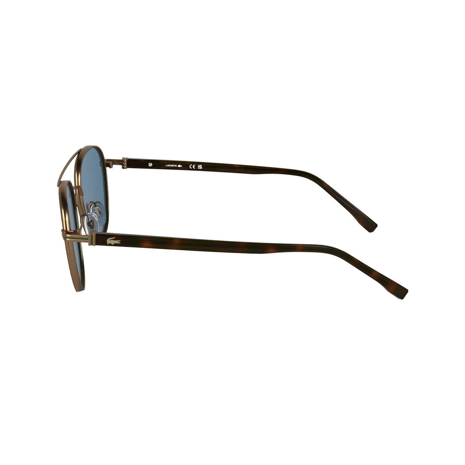 Lacoste L271SN 750 54 Unisex Oval Gold Metal Güneş Gözlüğü