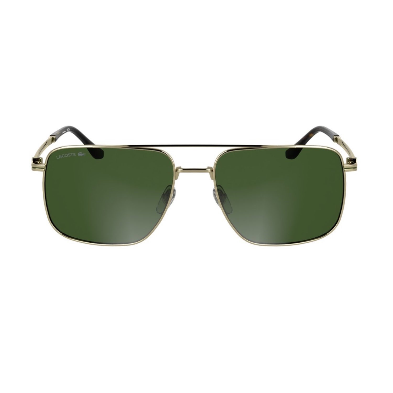 Lacoste L 272S 714 58 Erkek Geometrik Gold Metal Güneş Gözlüğü
