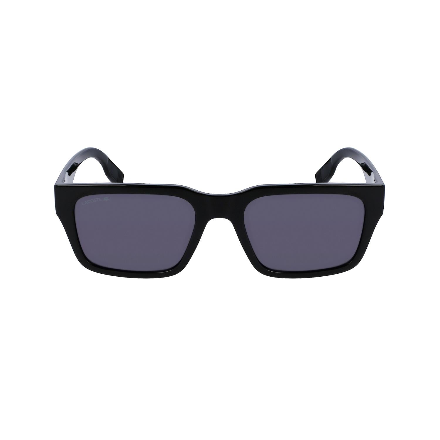 Lacoste L 6004S 001 55 Unisex Dikdörtgen Siyah Kemik Güneş Gözlüğü