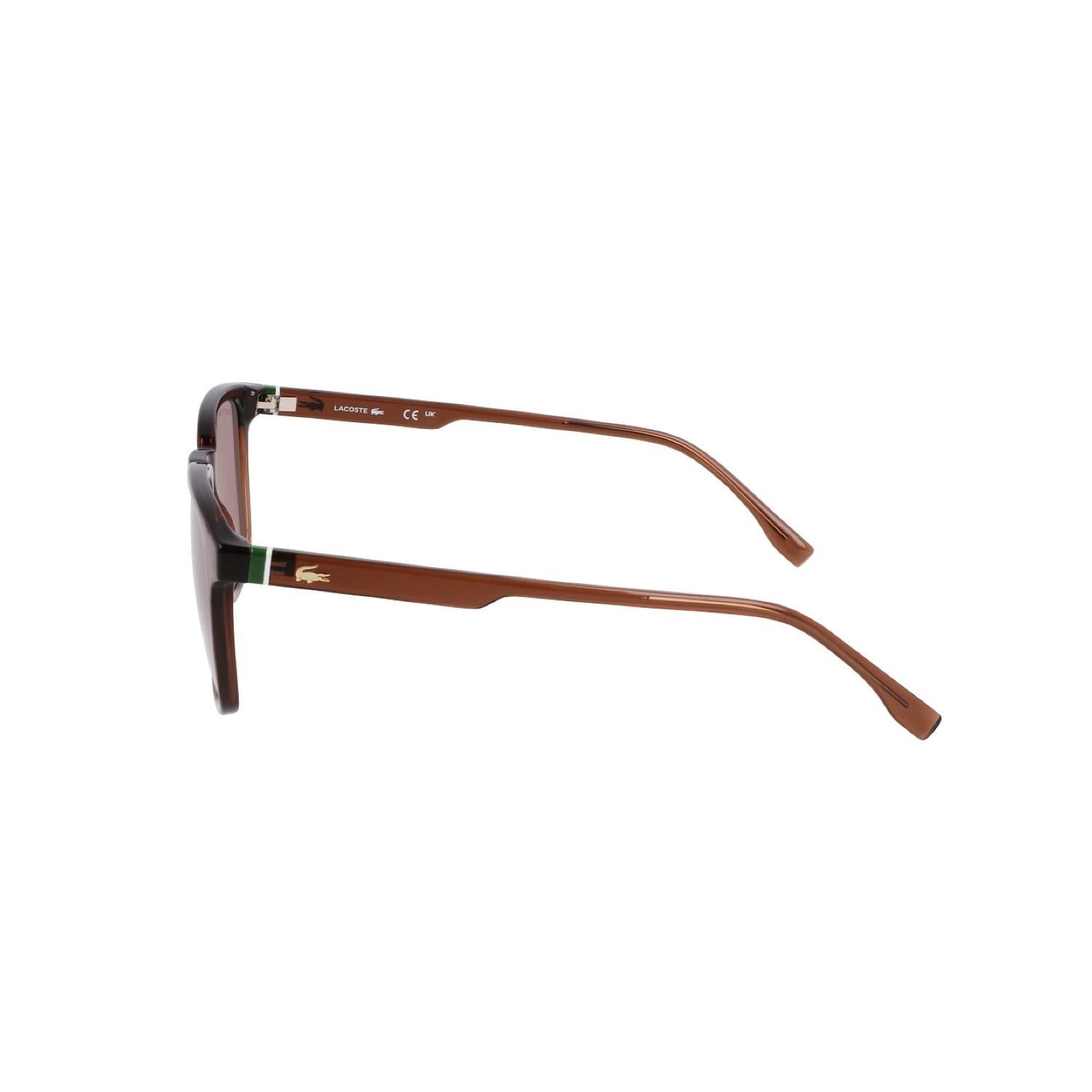 Lacoste L 6029S 210 53 Unisex Oval Kahverengi Kemik Güneş Gözlüğü