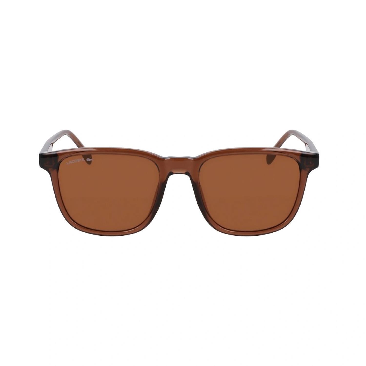 Lacoste L 6029S 210 53 Unisex Oval Kahverengi Kemik Güneş Gözlüğü