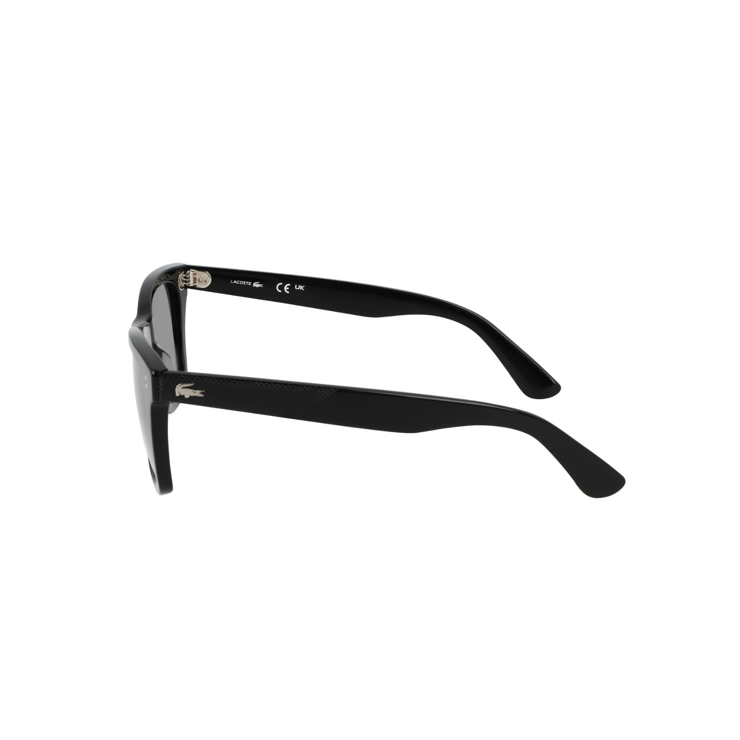 Lacoste L 6036S 001 52 Unisex Oval Füme Kemik Güneş Gözlüğü