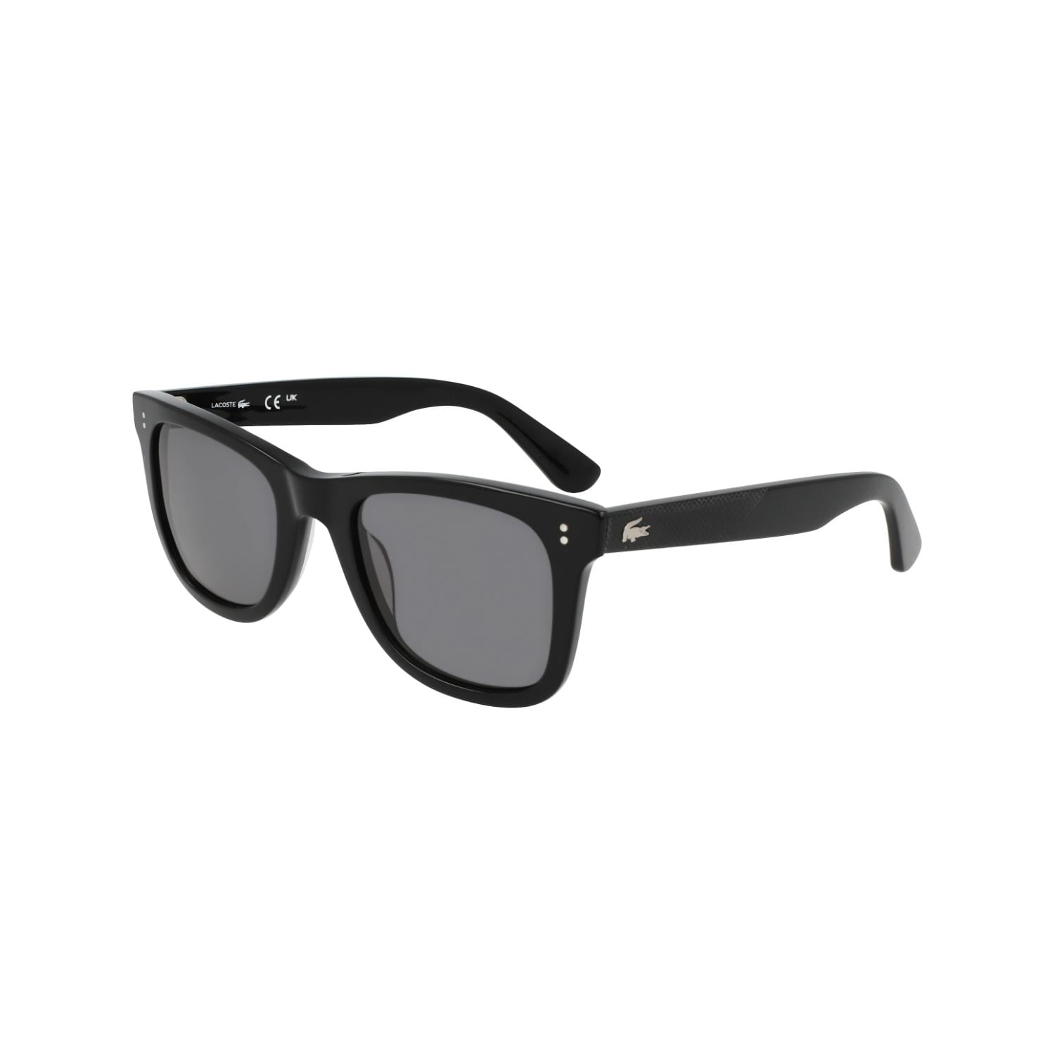 Lacoste L 6036S 001 52 Unisex Oval Füme Kemik Güneş Gözlüğü