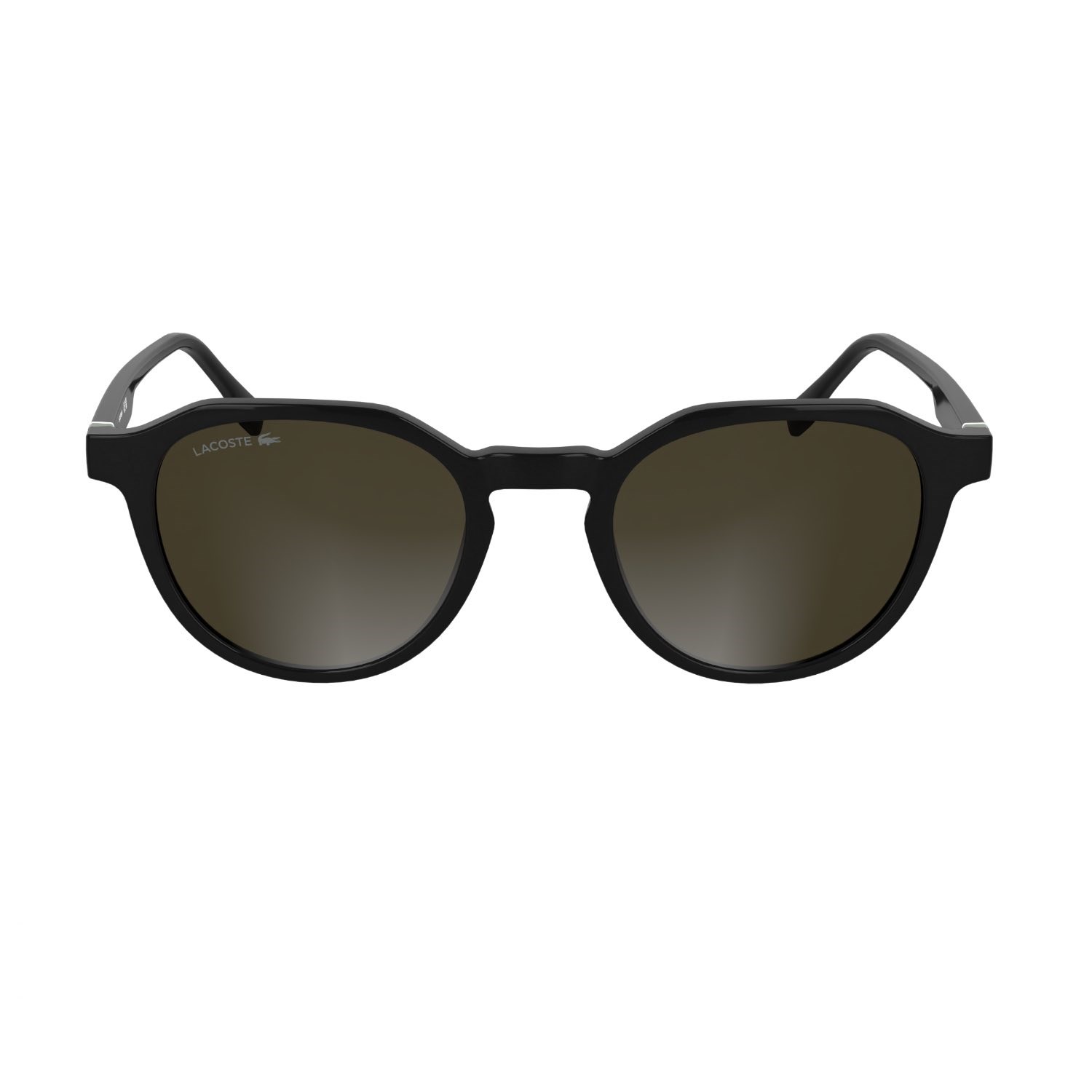 Lacoste L 6052S 001 51 Unisex Oval Siyah Kemik Güneş Gözlüğü