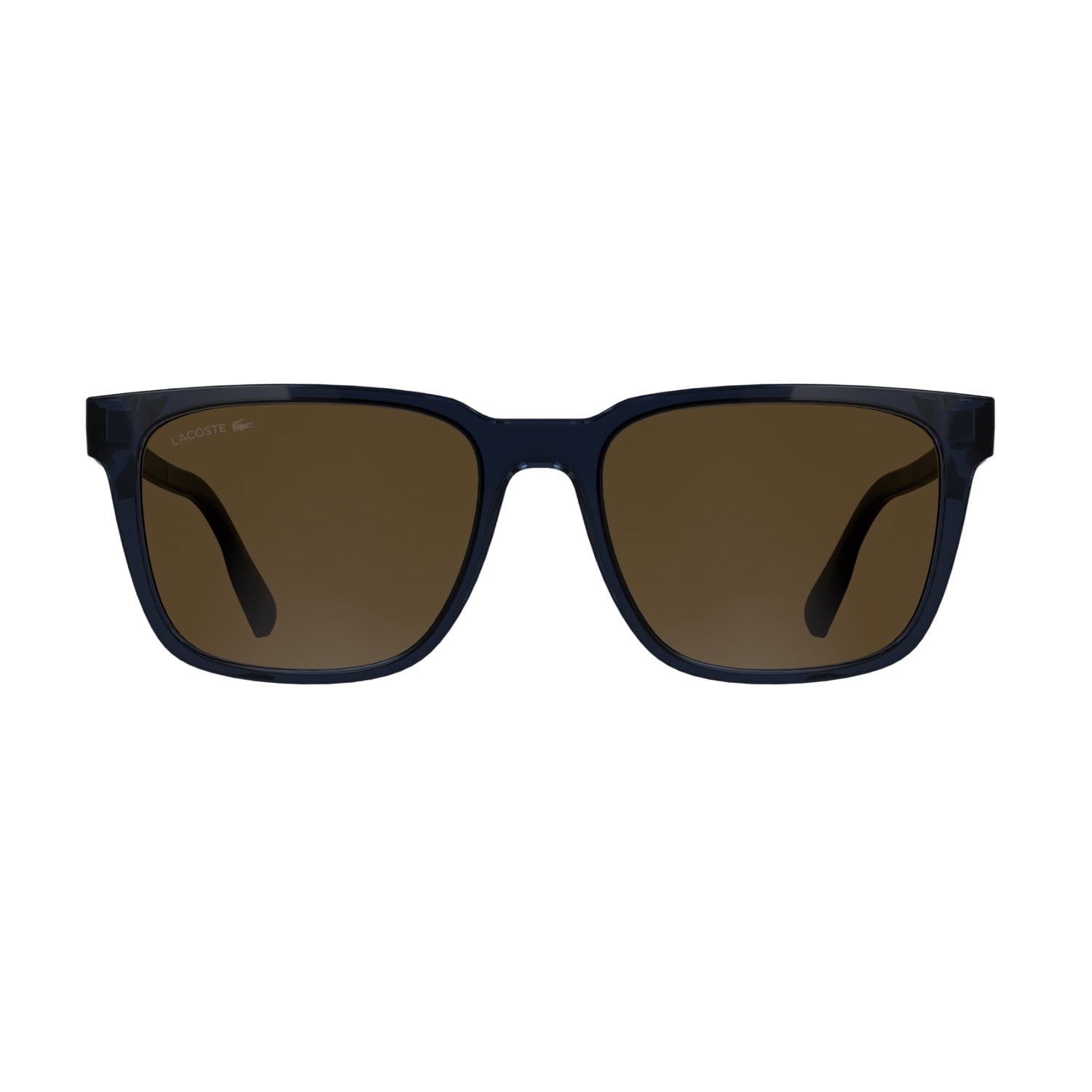 Lacoste L 6077S 410 55 Unisex Dikdörtgen Mavi Kemik Güneş Gözlüğü