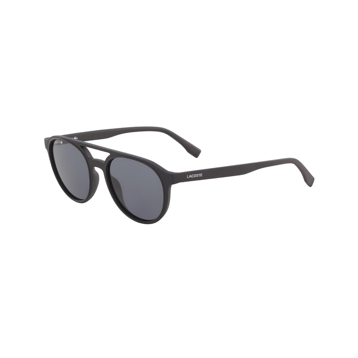 Lacoste L 881S 001 52 Unisex Yuvarlak Siyah Kemik Güneş Gözlüğü
