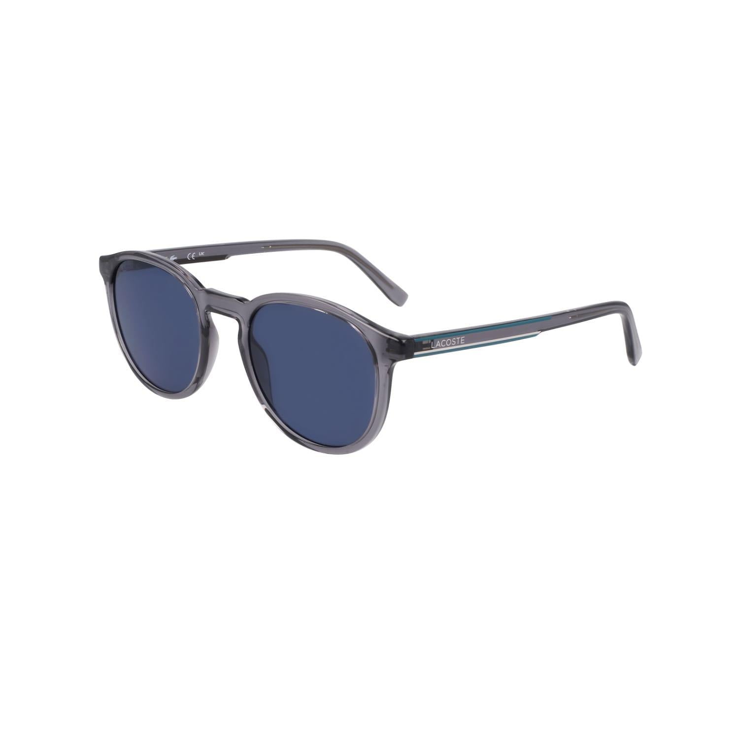 Lacoste L 916S 038 50 Unisex Yuvarlak Füme Şeffaf Kemik Güneş Gözlüğü