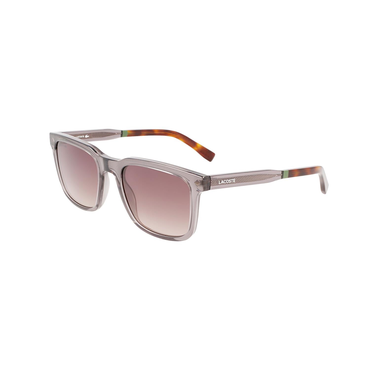 Lacoste L 954S 020 53 Erkek Dikdörtgen Şeffaf Kemik Güneş Gözlüğü
