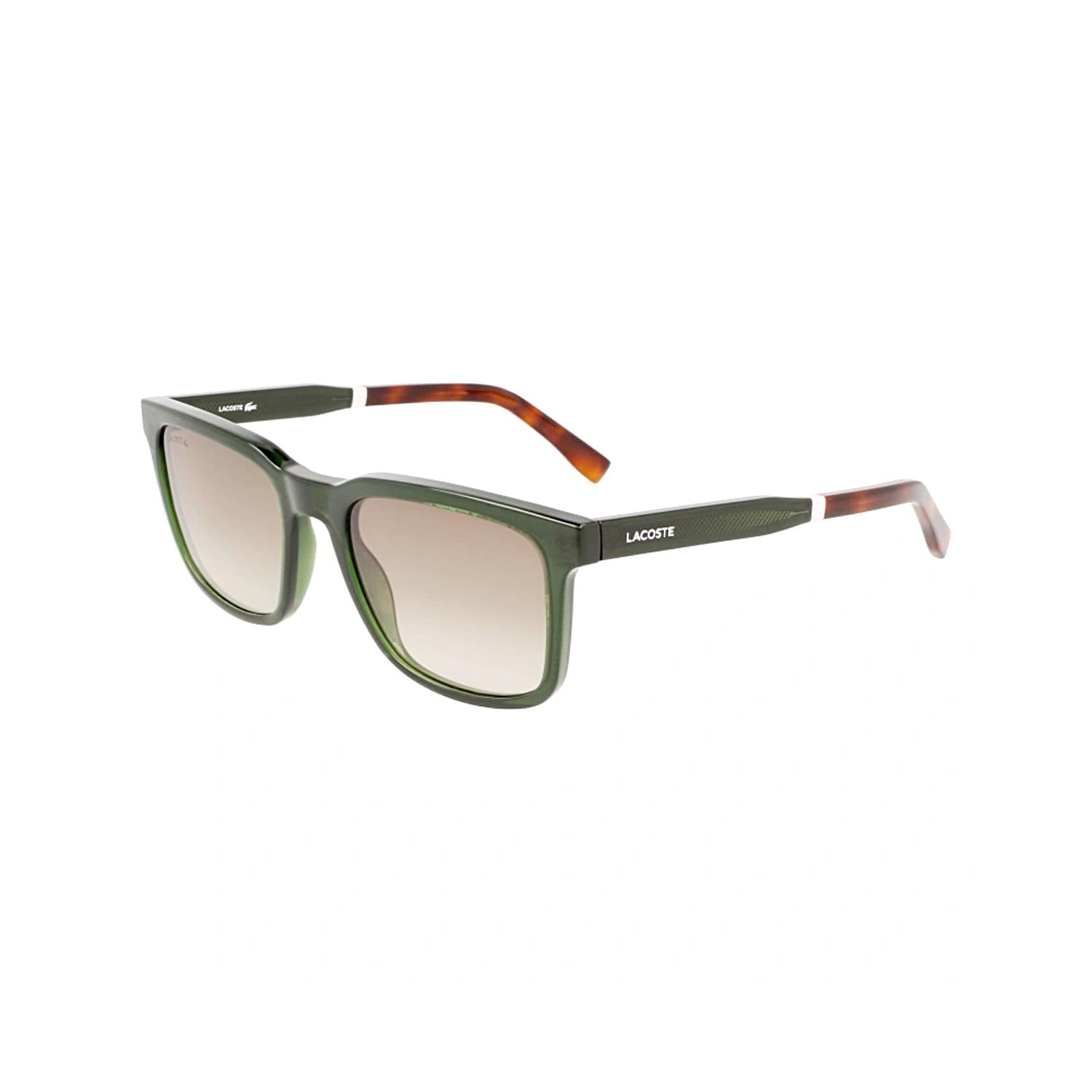 Lacoste L 954S 300 53 Unisex Dikdörtgen Yeşil Kemik Güneş Gözlüğü
