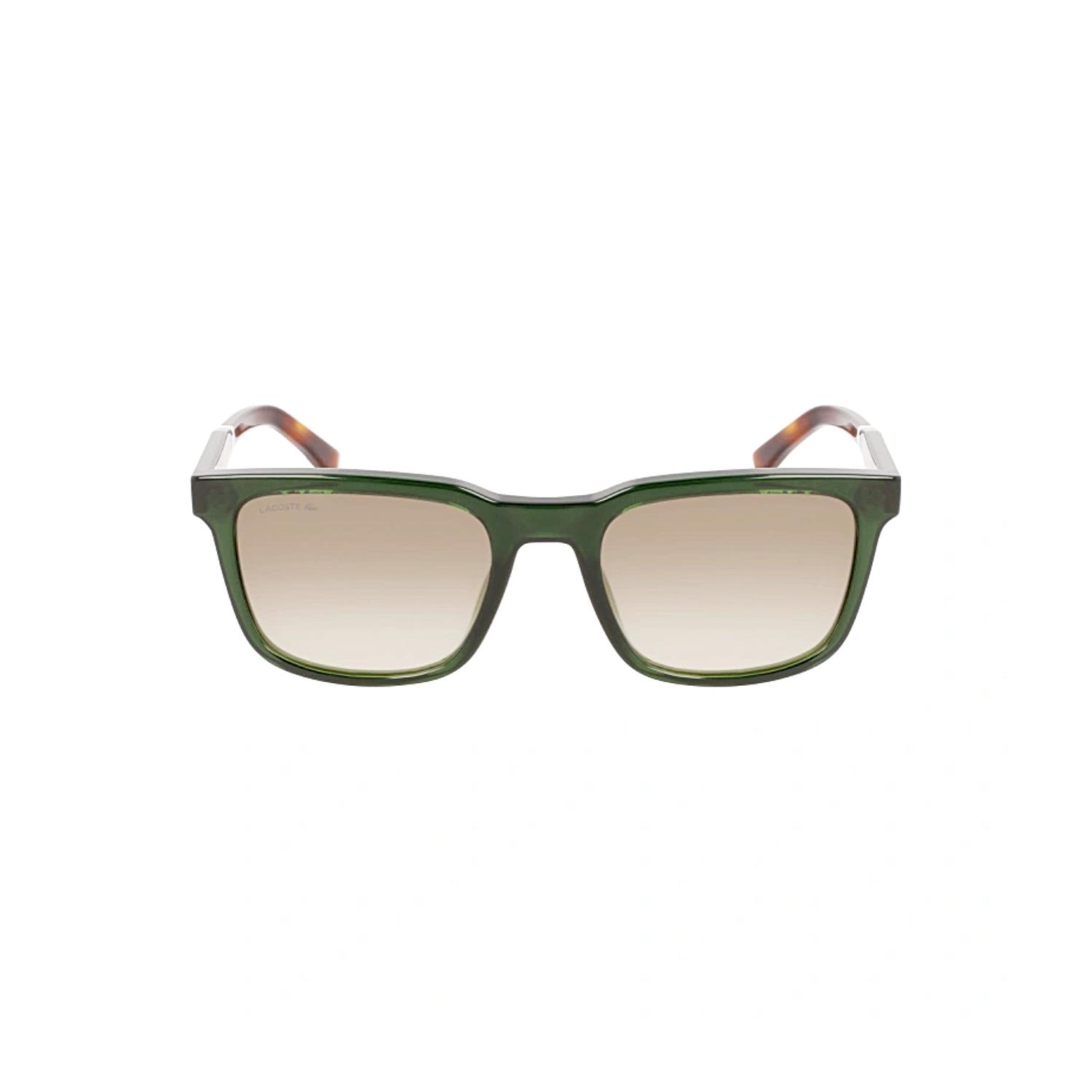 Lacoste L 954S 300 53 Unisex Dikdörtgen Yeşil Kemik Güneş Gözlüğü