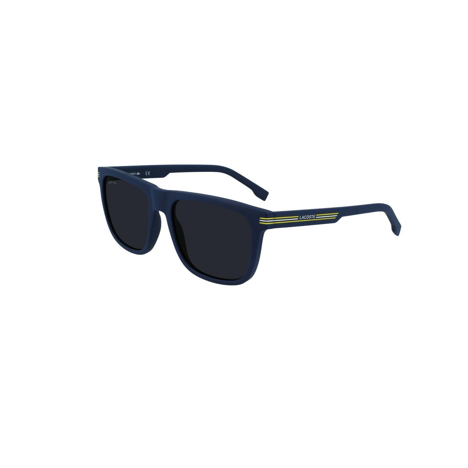 Lacoste L 959S 401 57 Erkek Dikdörtgen Lacivert Kemik Güneş Gözlüğü