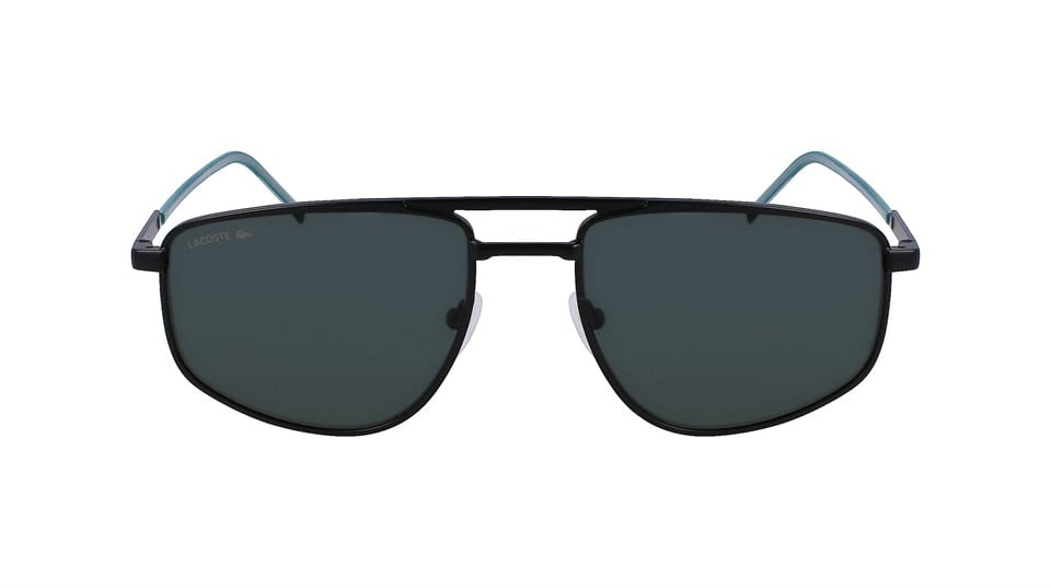 Lacoste L 254S 002 57 Erkek Geometrik Siyah Kombine Güneş Gözlüğü
