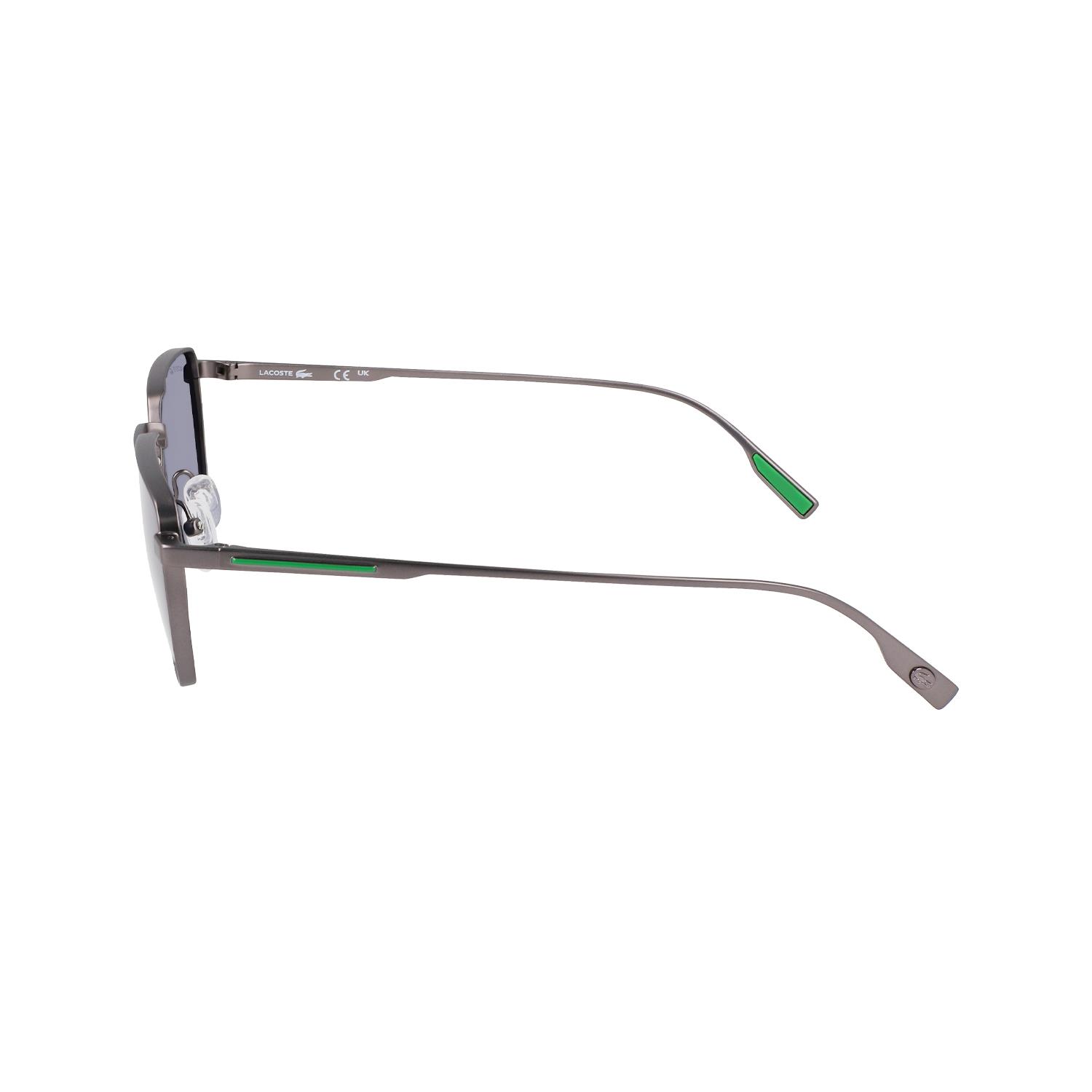 Lacoste L 260S 033 52 Erkek Dikdörtgen Gun Metal Güneş Gözlüğü