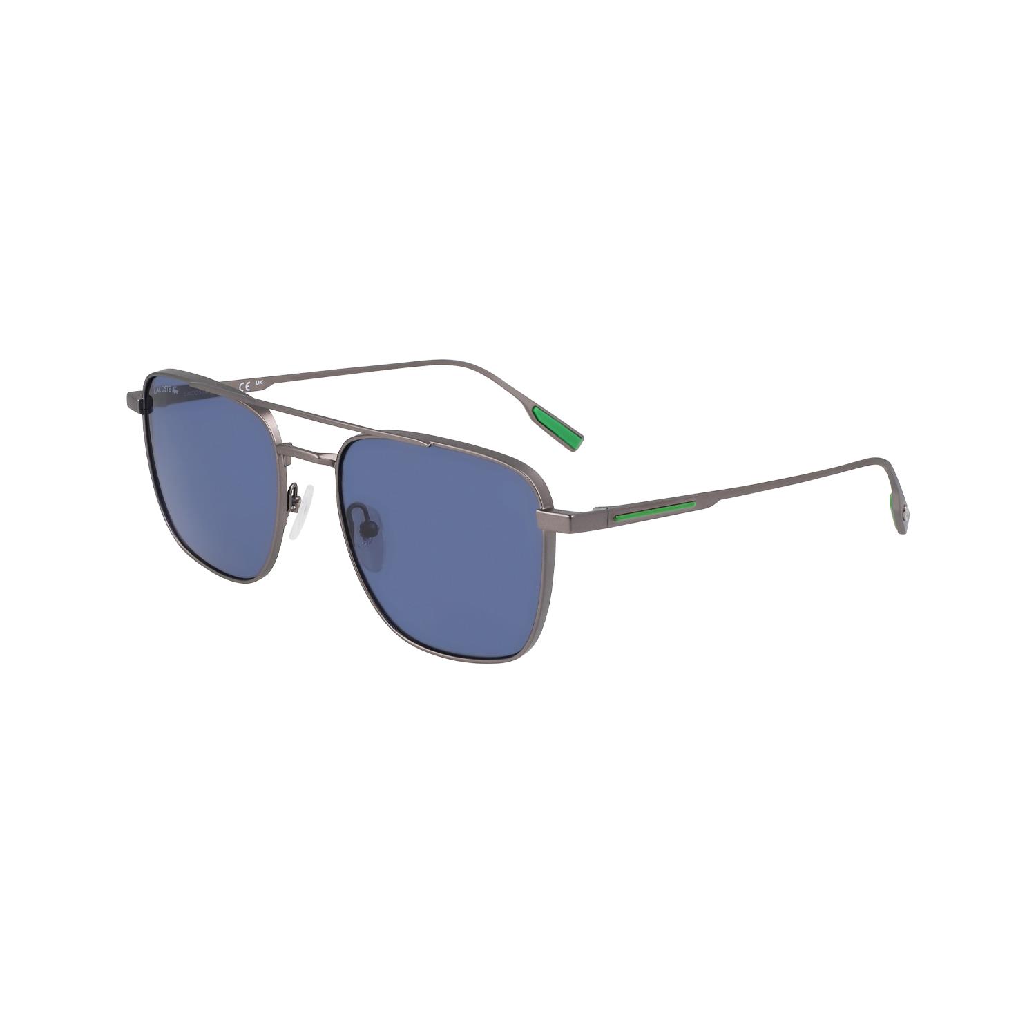 Lacoste L 261S 033 55 Erkek Kare GunMetal Güneş Gözlüğü