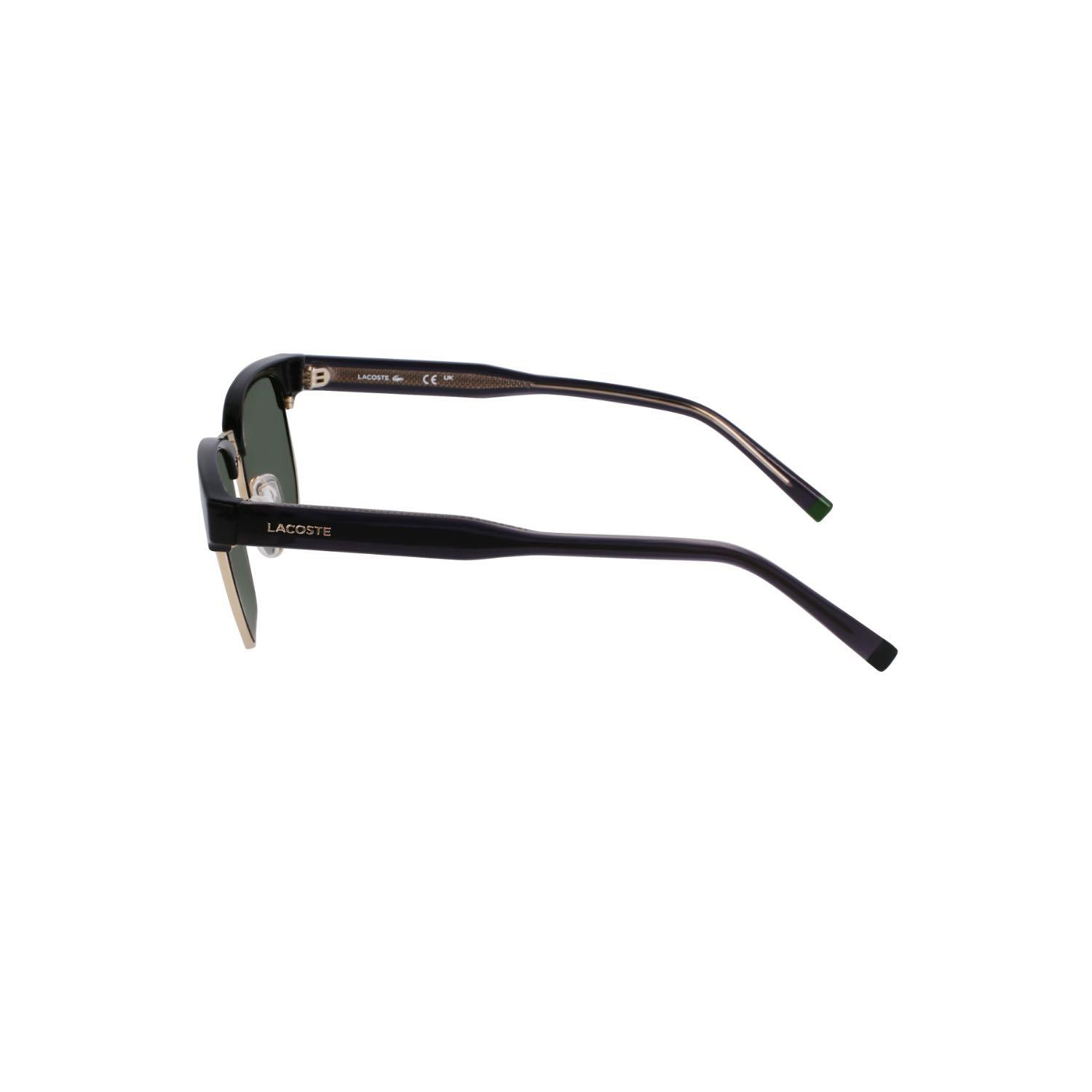 Lacoste L266S 001 51 Unisex Kare Siyah Kemik Güneş Gözlüğü